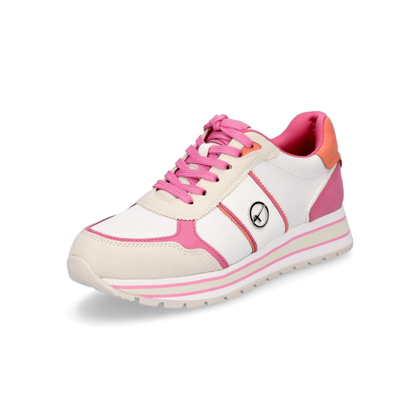 Tamaris Damen Sneaker fuchsia kombi