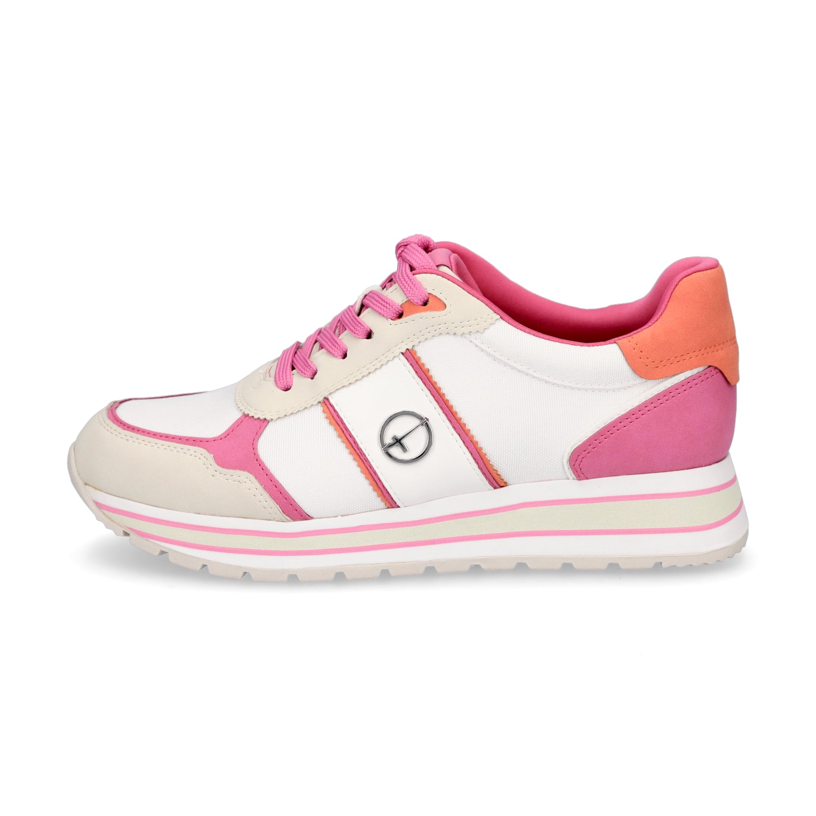 Tamaris Damen Sneaker fuchsia kombi