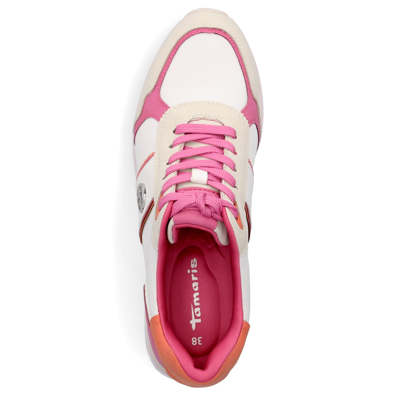 Tamaris Damen Sneaker fuchsia kombi
