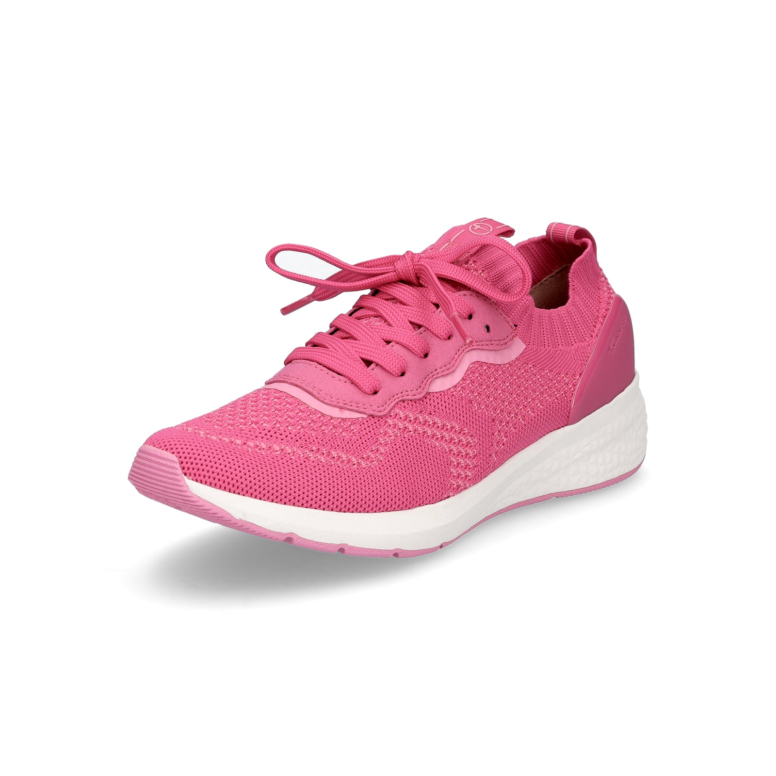 Tamaris Damen Strick Sneaker fuchsia