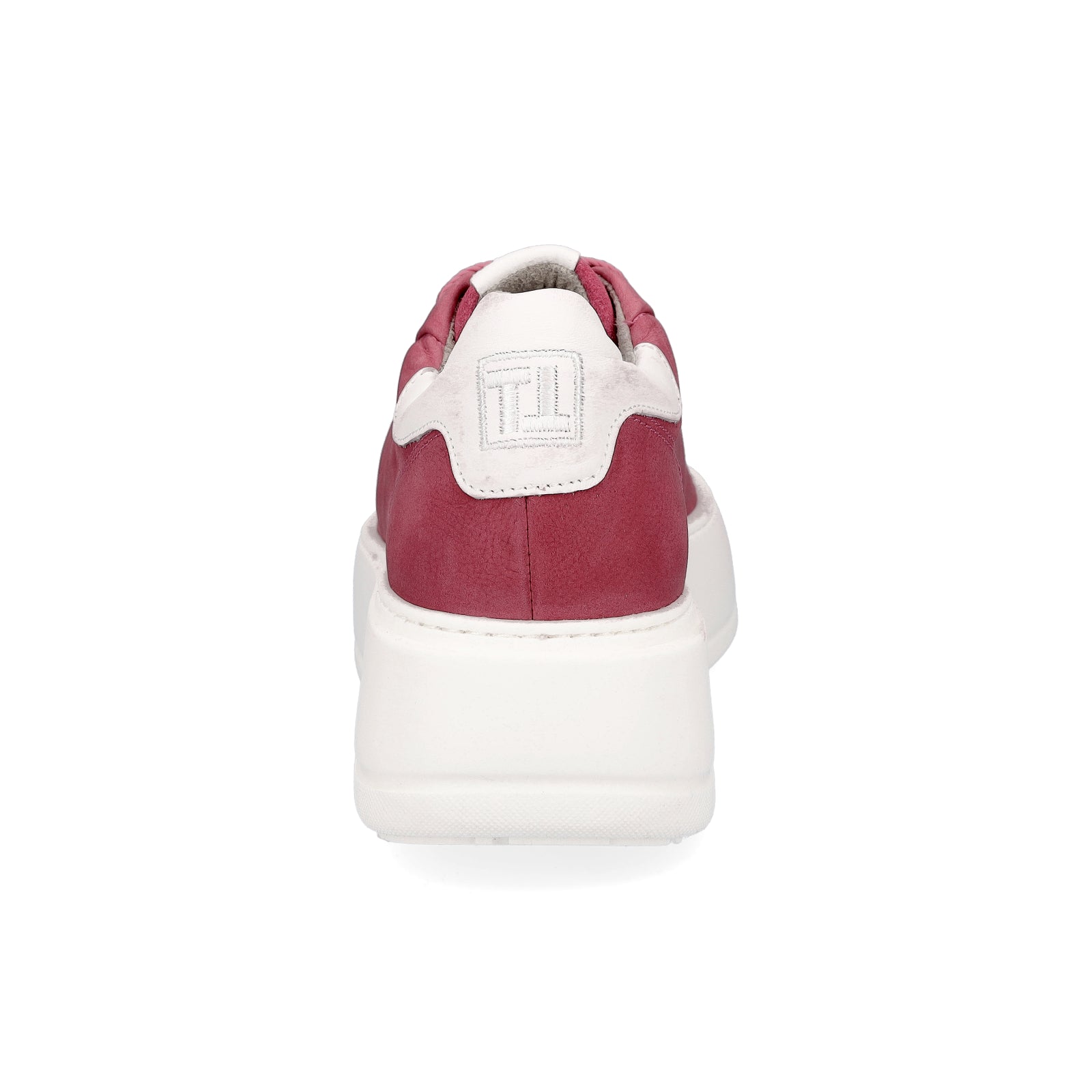 Tamaris Damen Leder Plateau Sneaker pink