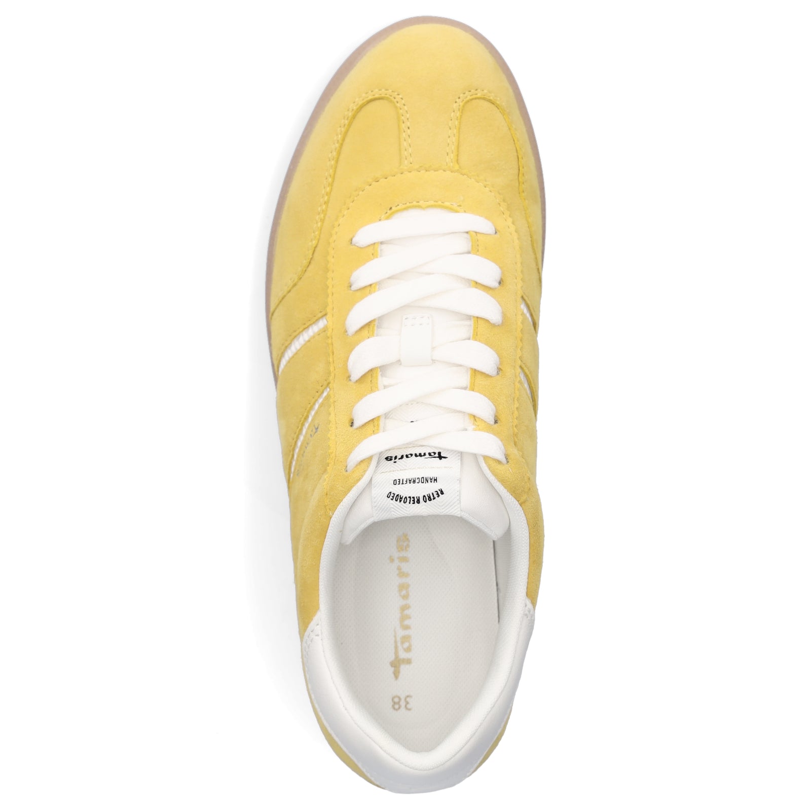 Tamaris Damen Sneaker gelb