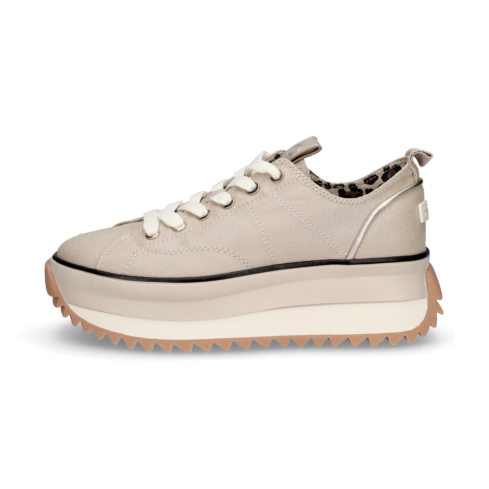 Tamaris Damen Plateau Sneaker gold