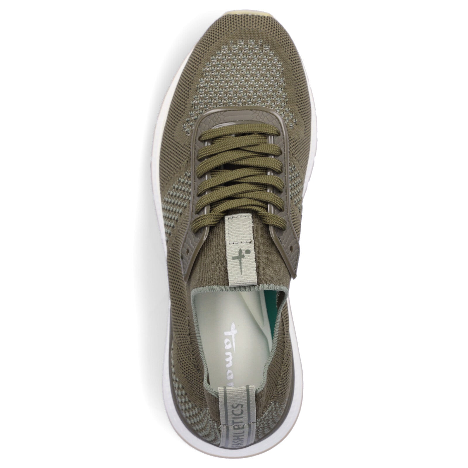 Tamaris women's sneakers olive green