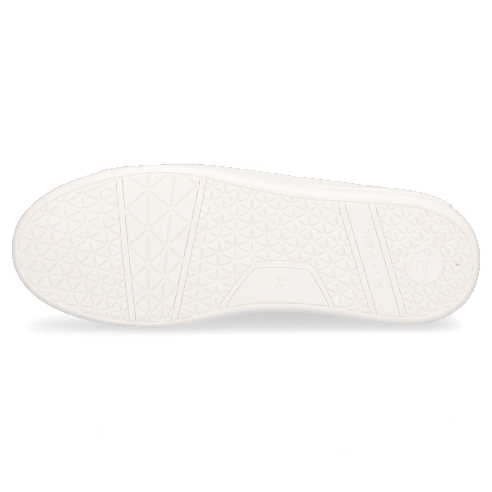 Tamaris Damen Sneaker creme metallic