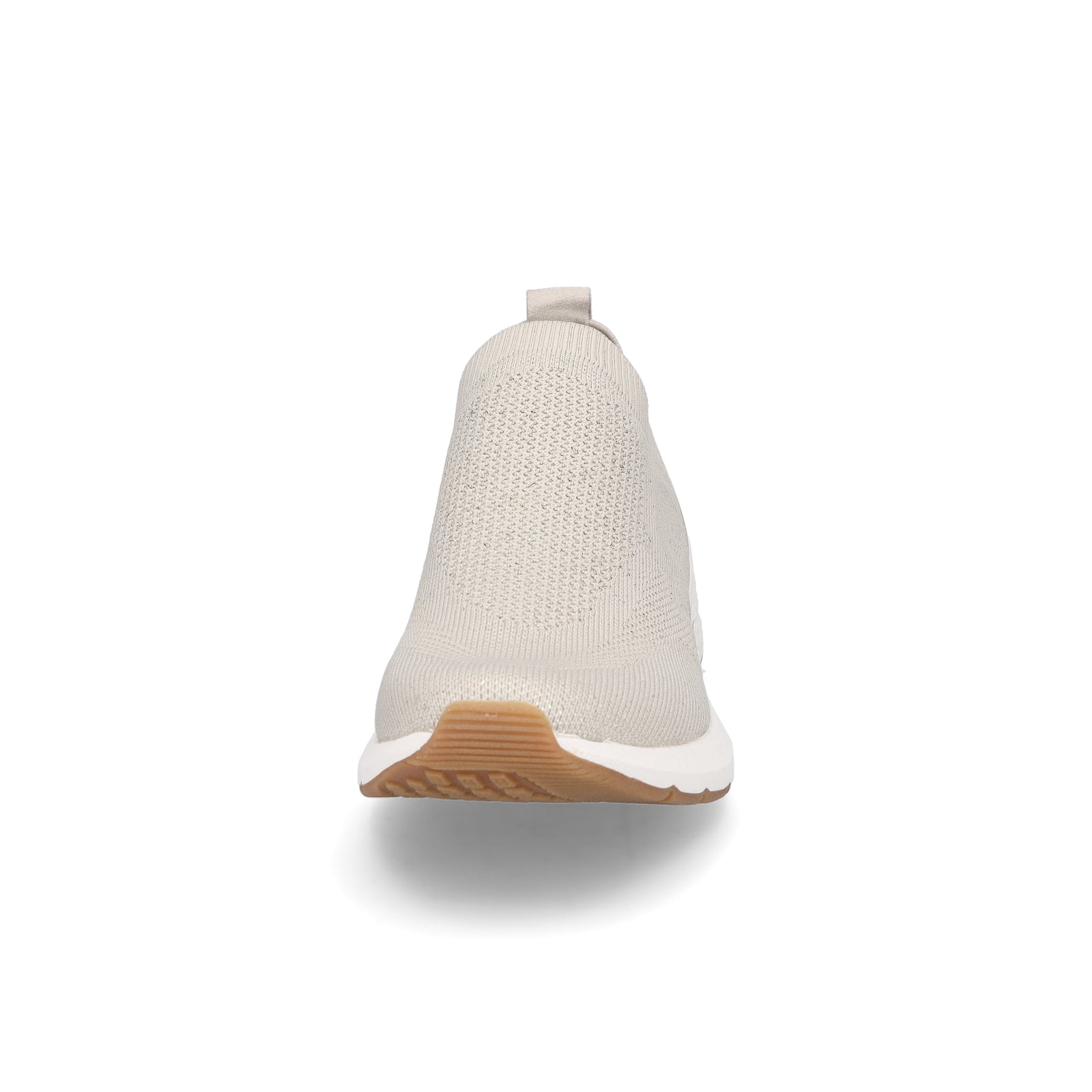 Tamaris Damen Slip-on Sneaker beige metallic