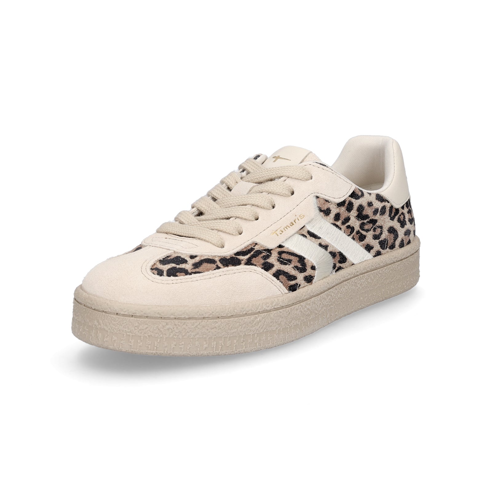 Tamaris Damen Sneaker beige leo