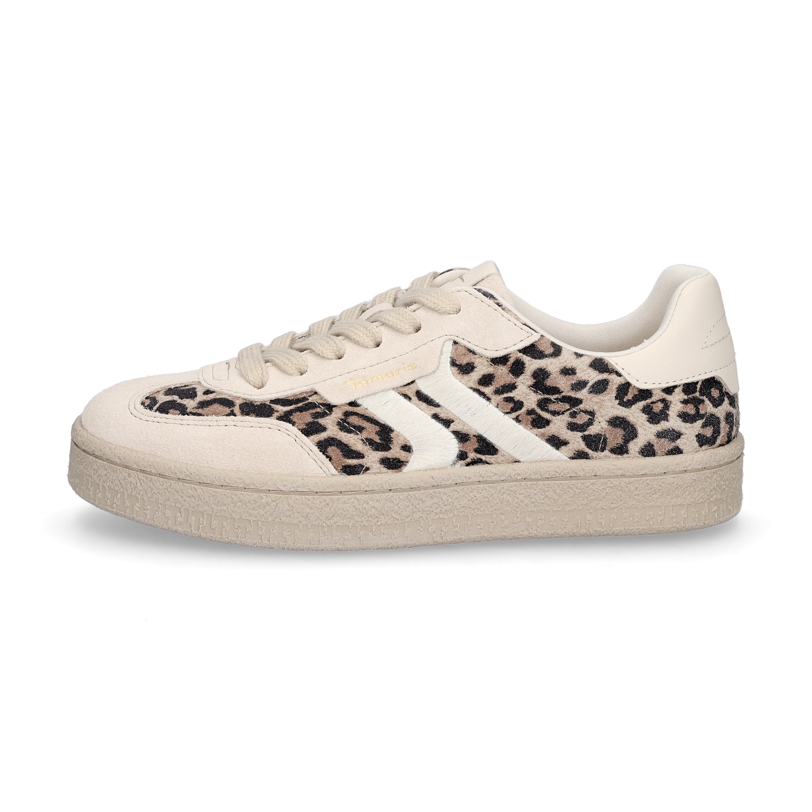 Tamaris women's sneakers beige leo
