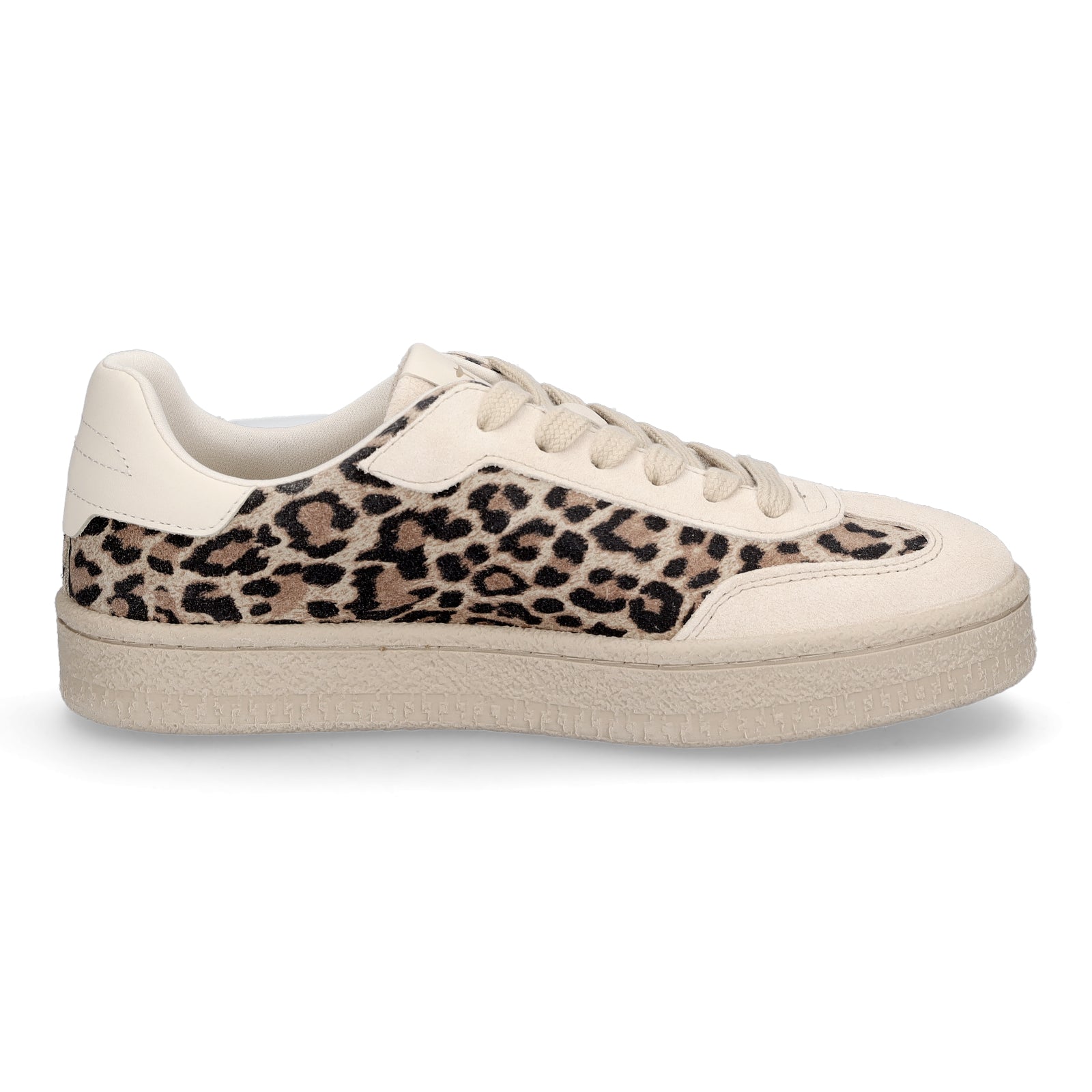 Tamaris women's sneakers beige leo