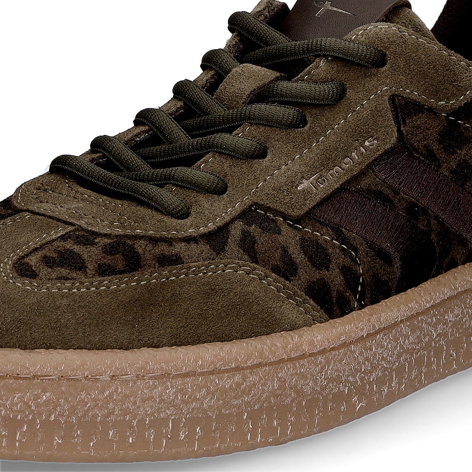 Tamaris Damen Sneaker oliv leo