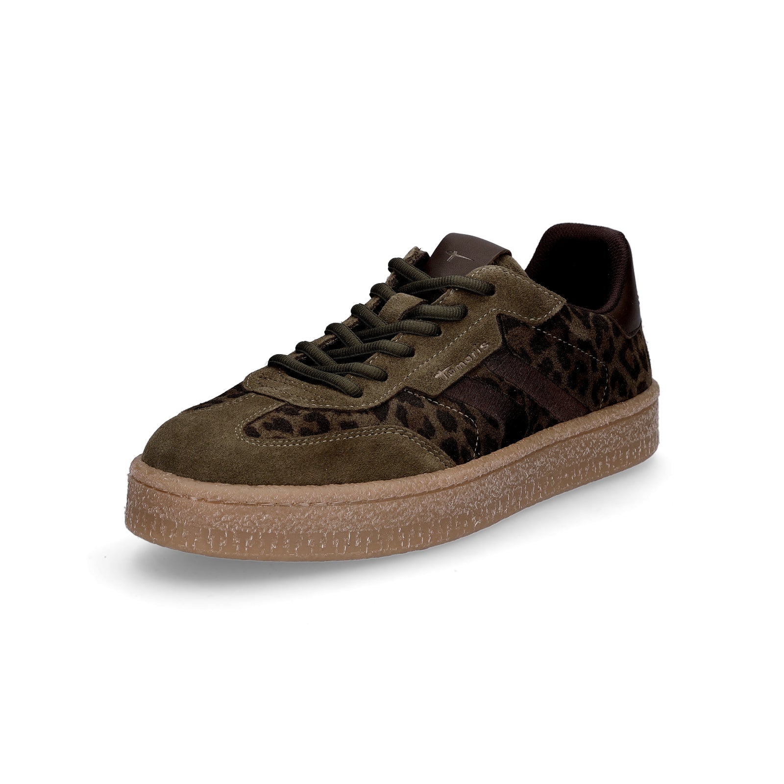 Tamaris Damen Sneaker oliv leo