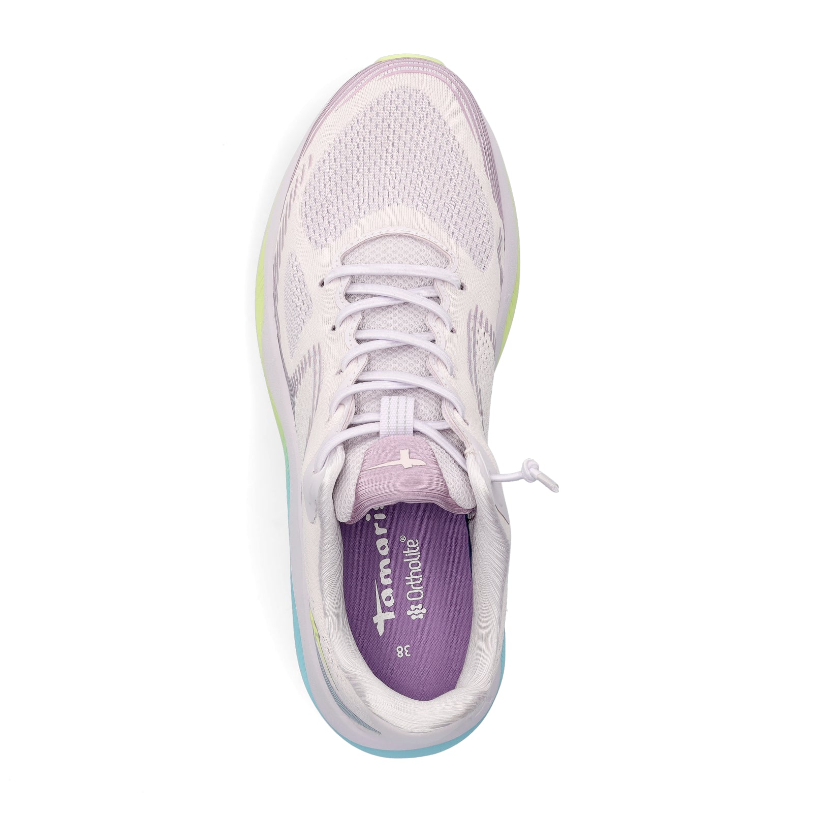 Tamaris women's sneakers pink combination