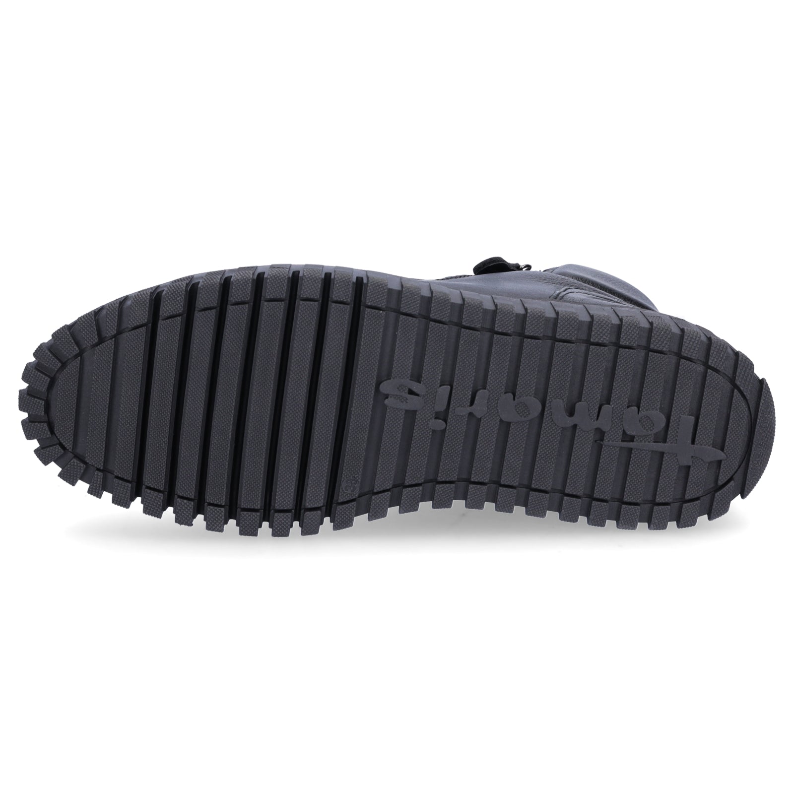 Tamaris women's lace-up boot black