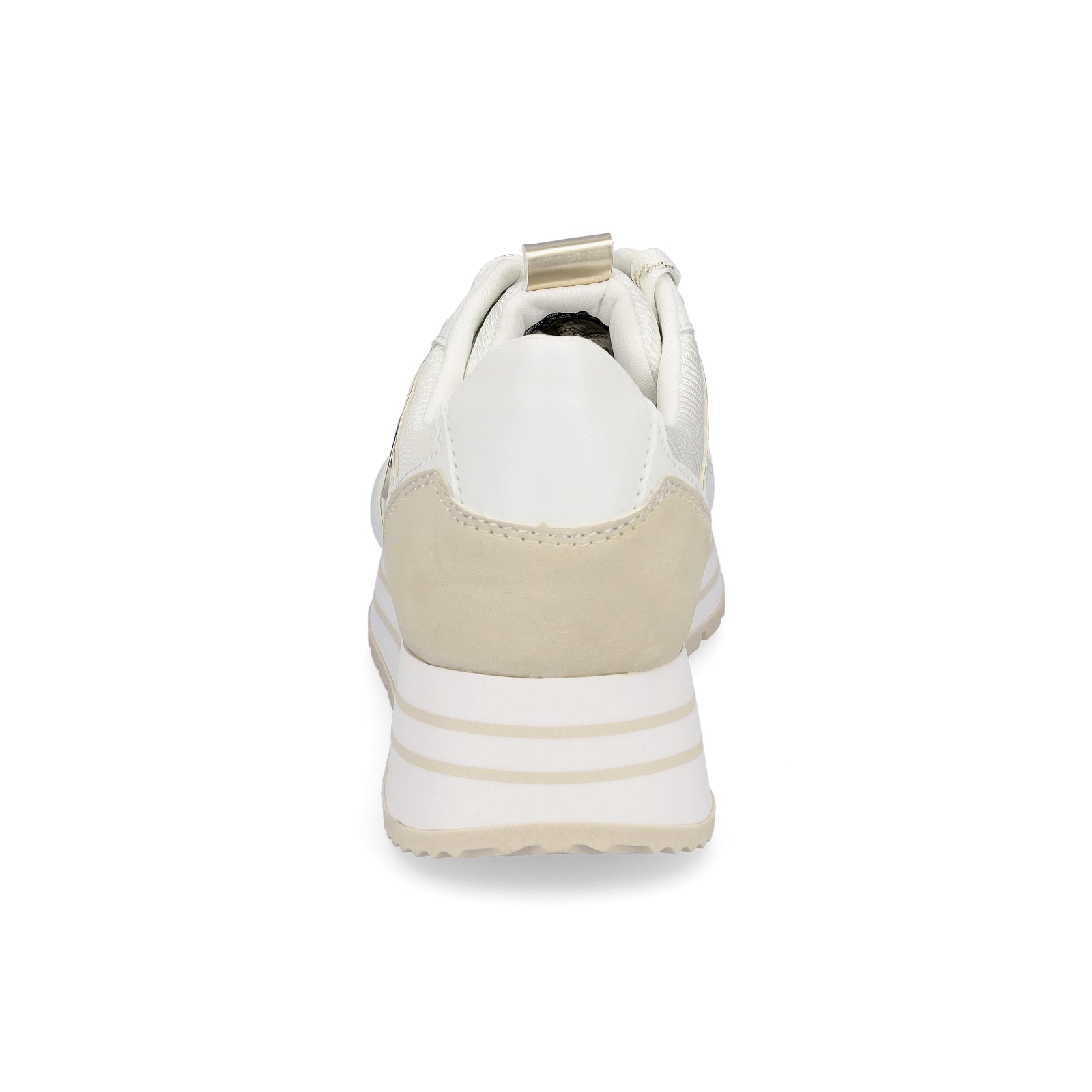 Tamaris Damen Plateau Sneaker beige pastell