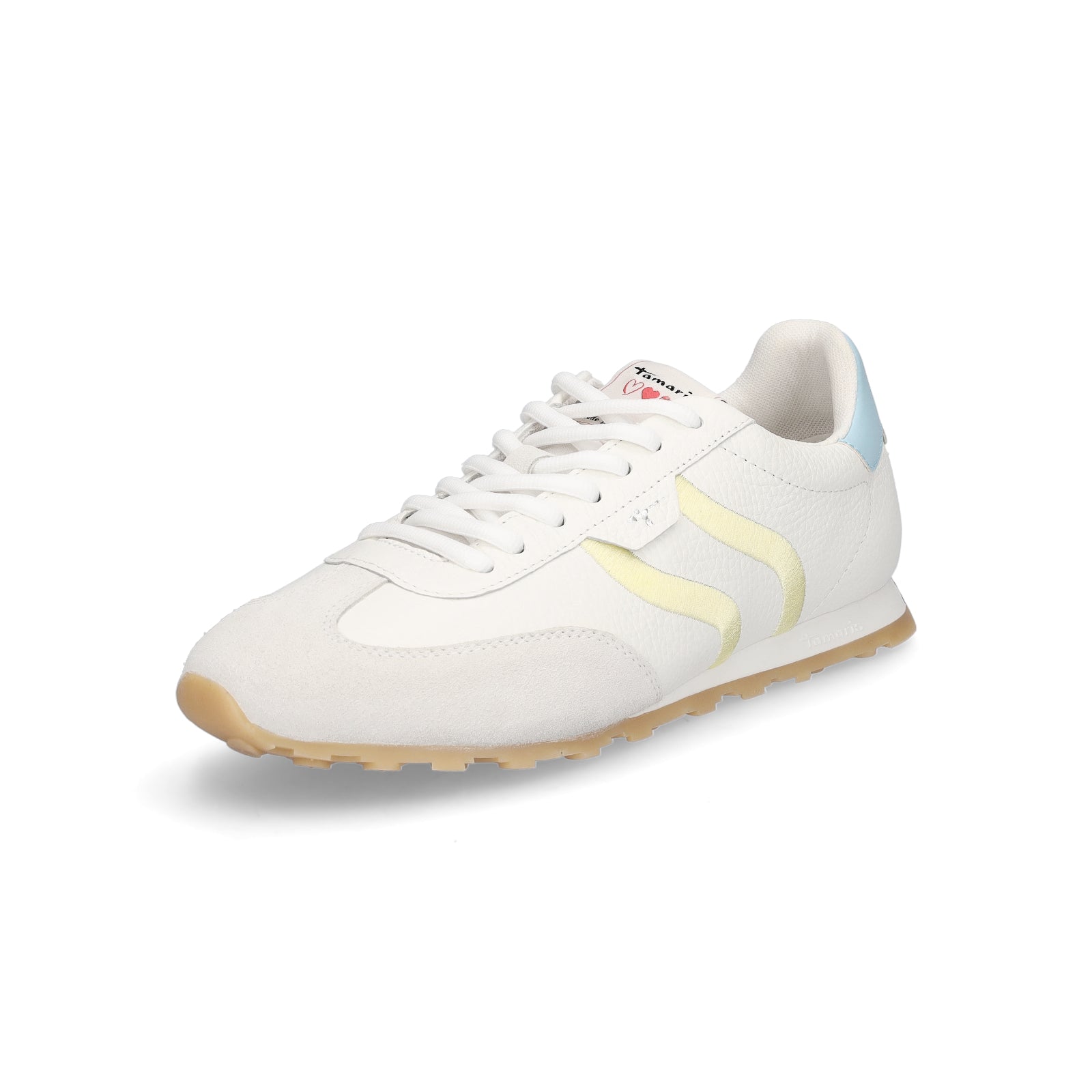 Tamaris Damen Sneaker weiß combi