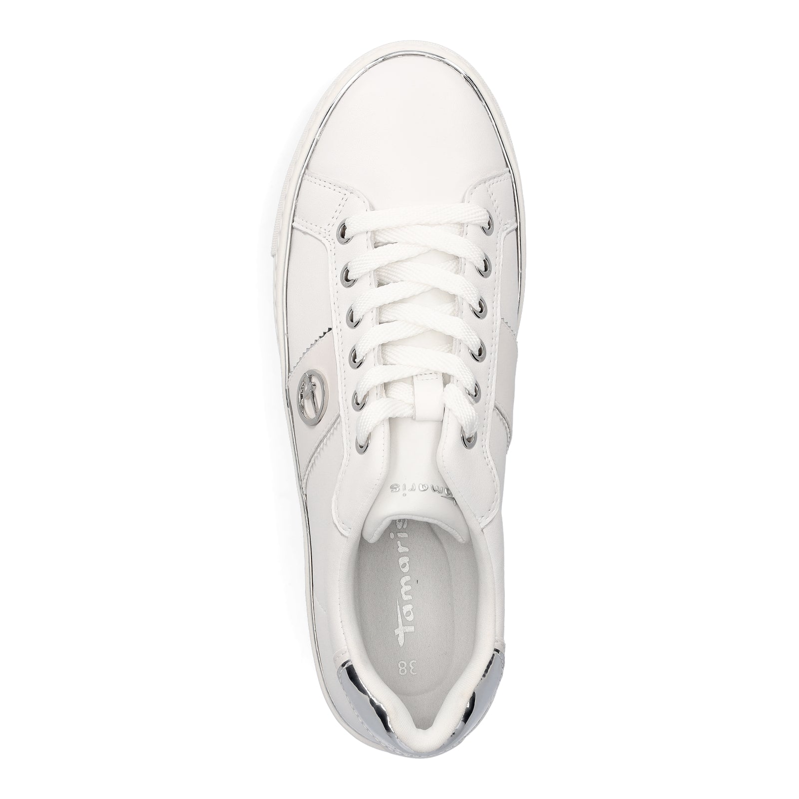 Tamaris Damen Sneaker weiß