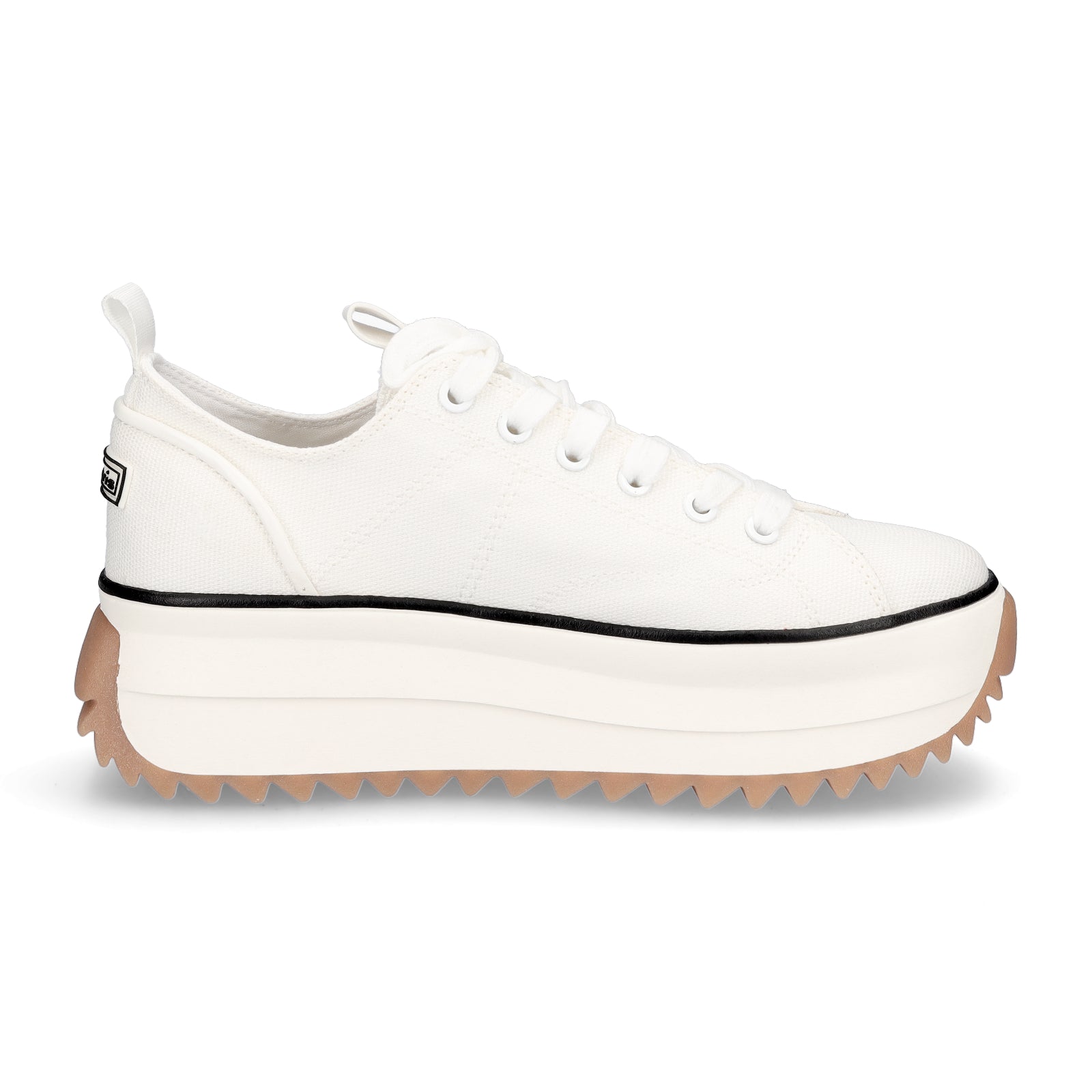 Tamaris Damen Plateau Sneaker weiß