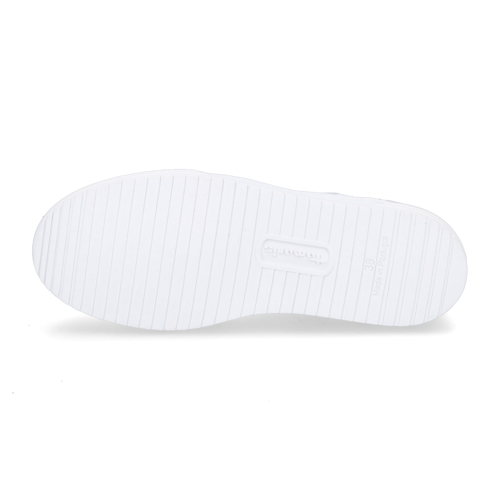 Tamaris Damen Sneaker weiß gold