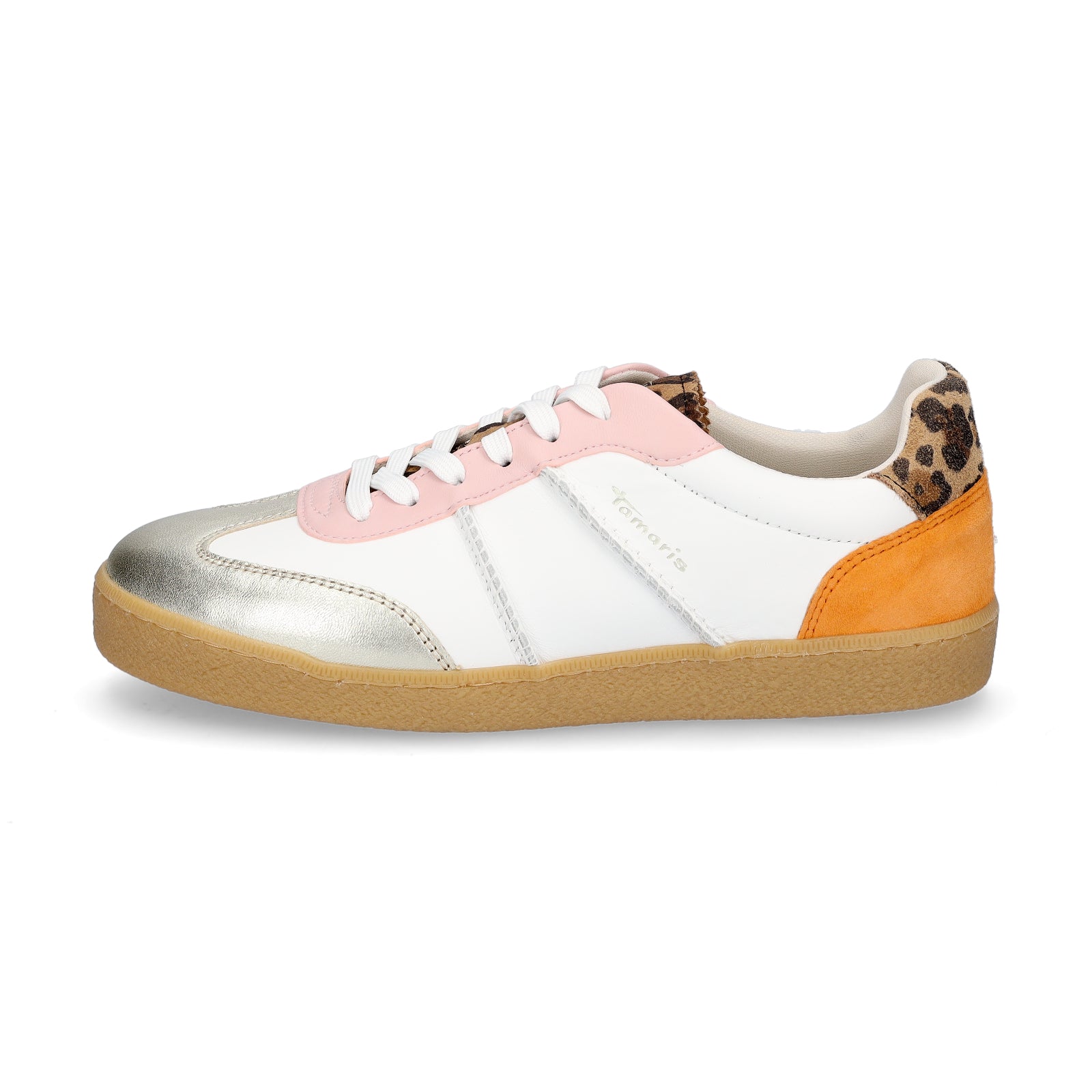 Tamaris Damen Sneaker gold kombi