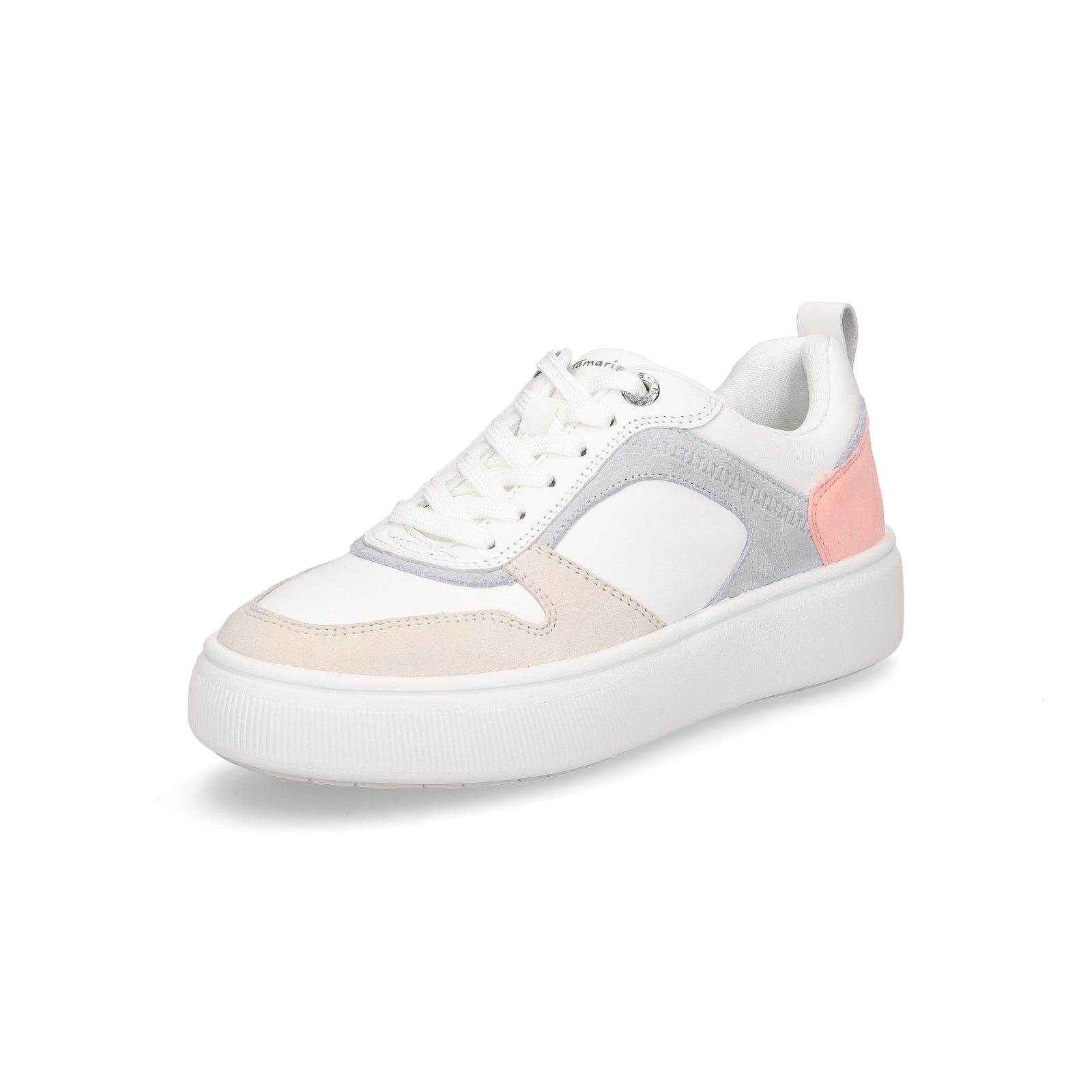 Tamaris Damen Sneaker hellblau kombi