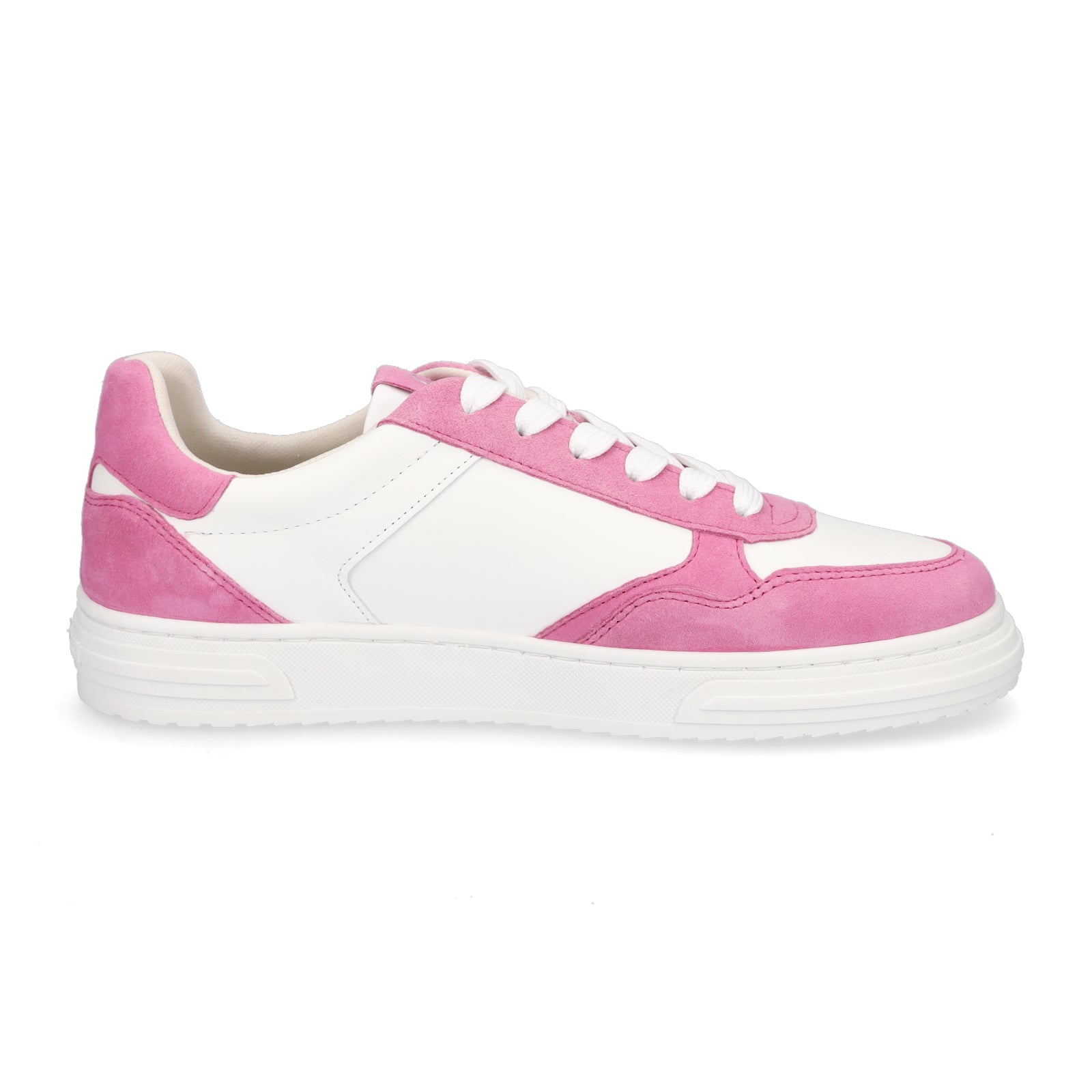 Tamaris Damen Sneaker weiß pink