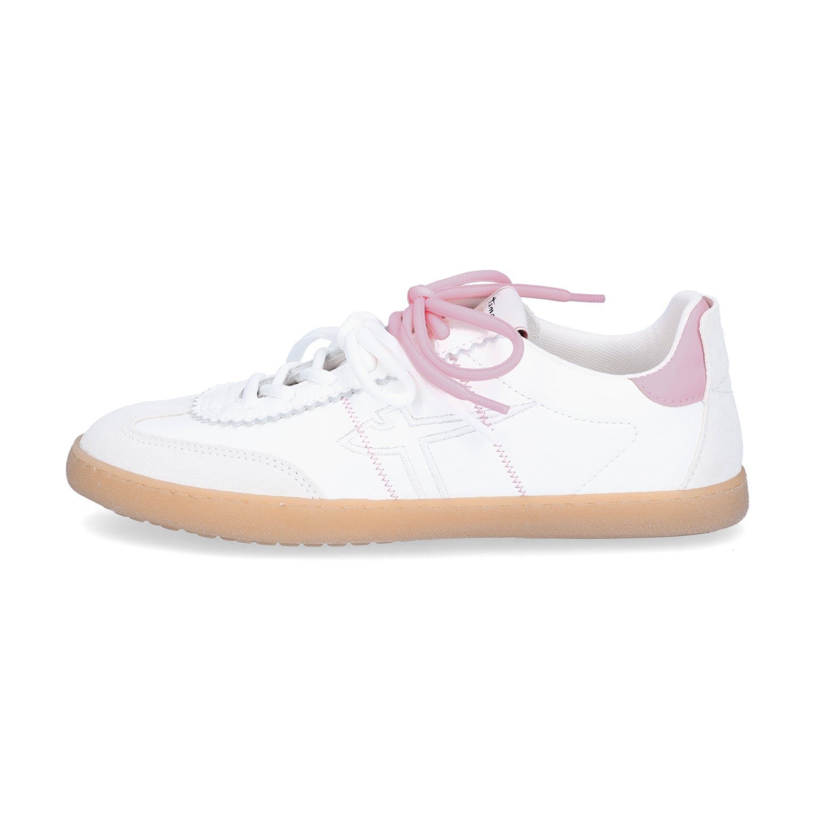 Tamaris Damen Sneaker weiß rosa
