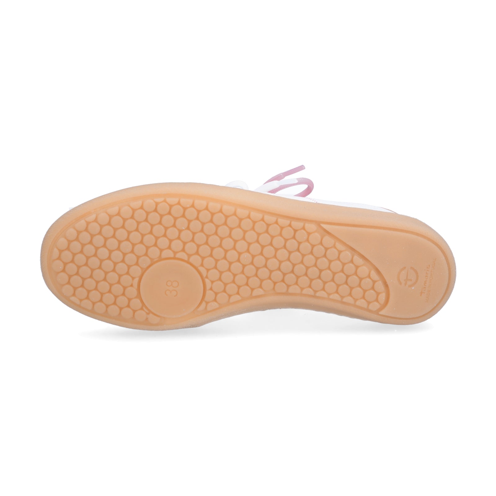 Tamaris Damen Sneaker weiß rosa