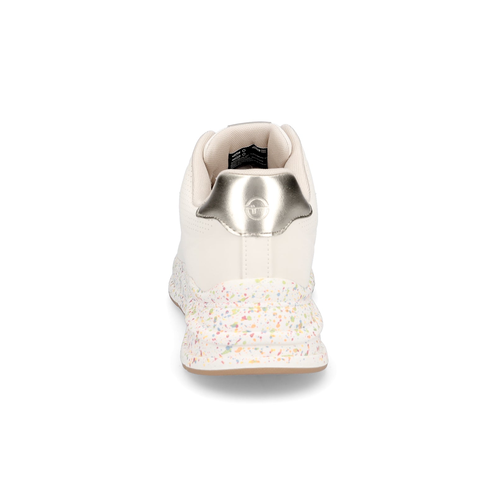 Tamaris Damen Sneaker beige gold