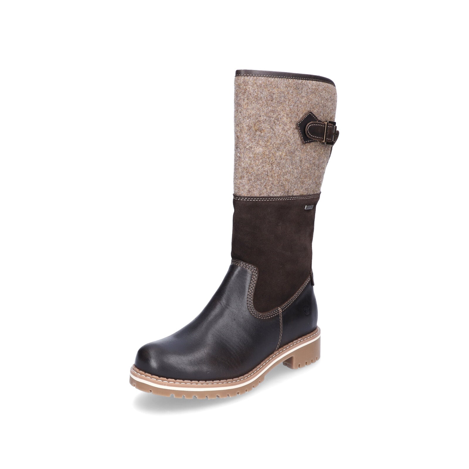 Tamaris Damen Stiefel mocca combi