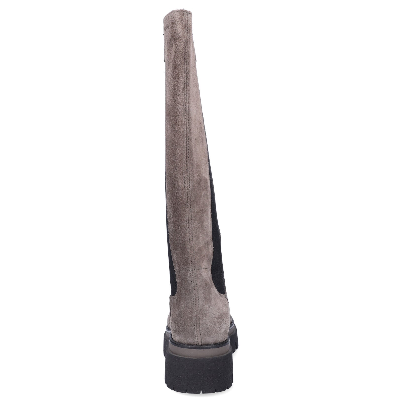 Tamaris Damen Leder Stiefel grau