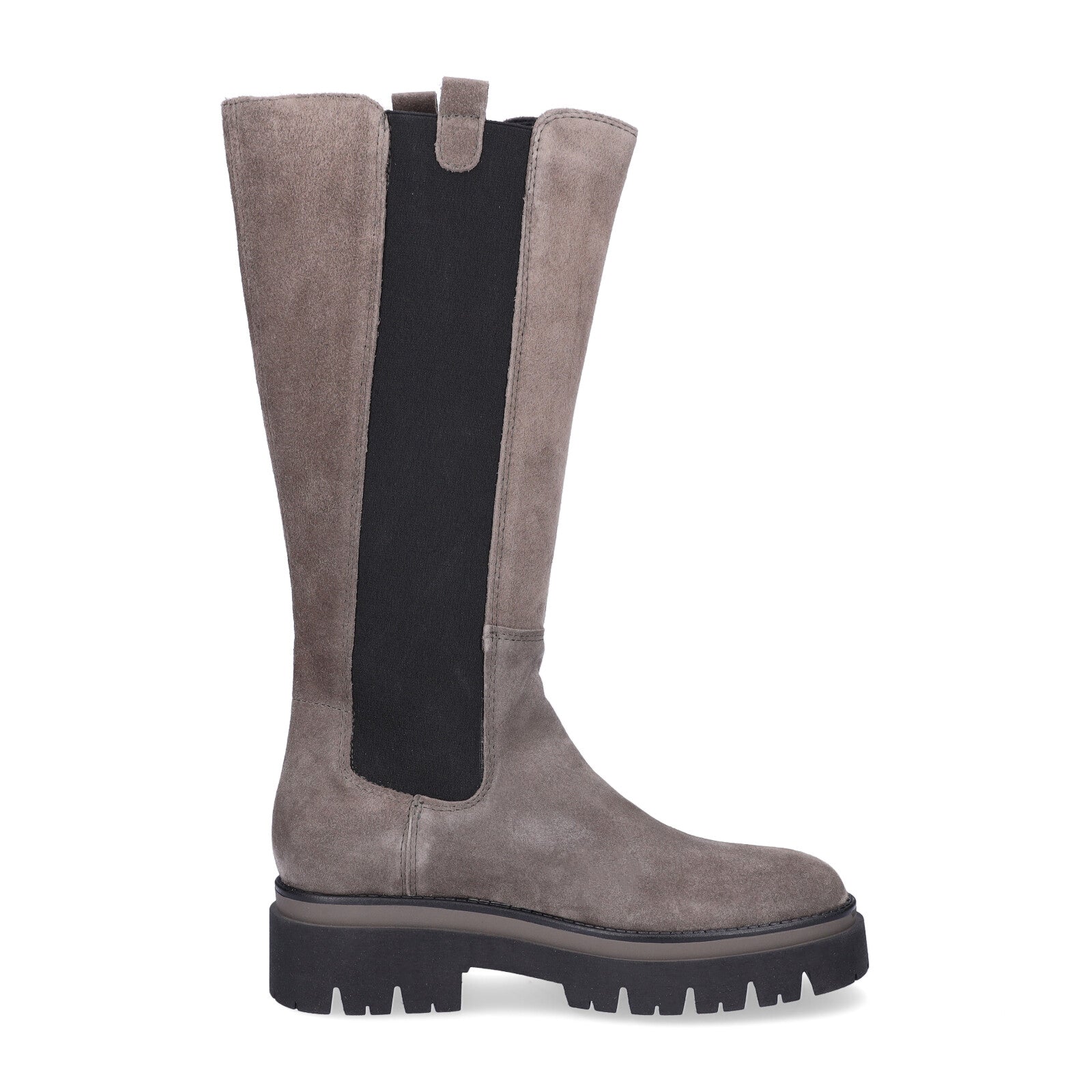 Tamaris Damen Leder Stiefel grau