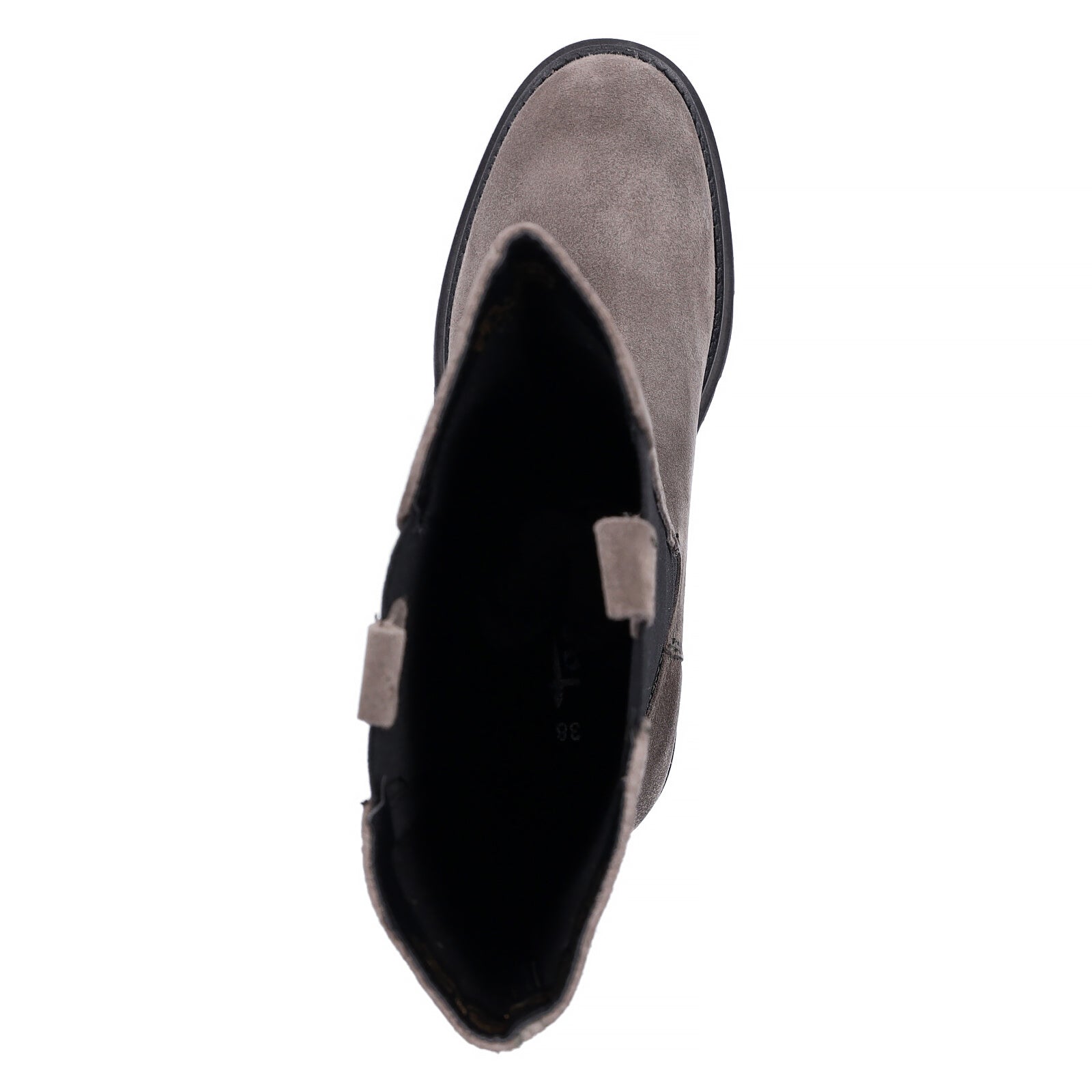 Tamaris Damen Leder Stiefel grau