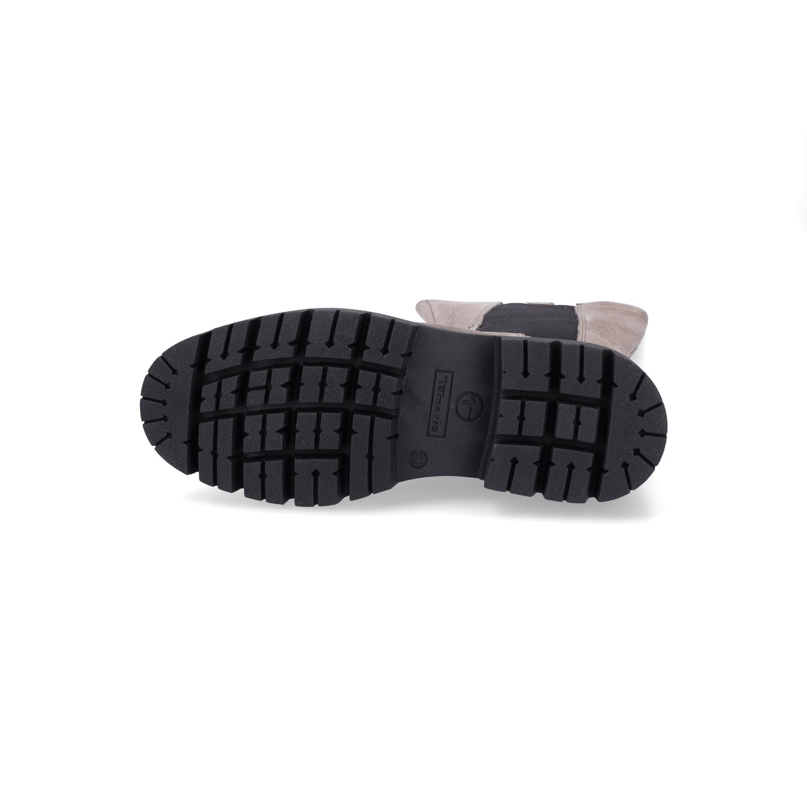 Tamaris Damen Leder Stiefel grau