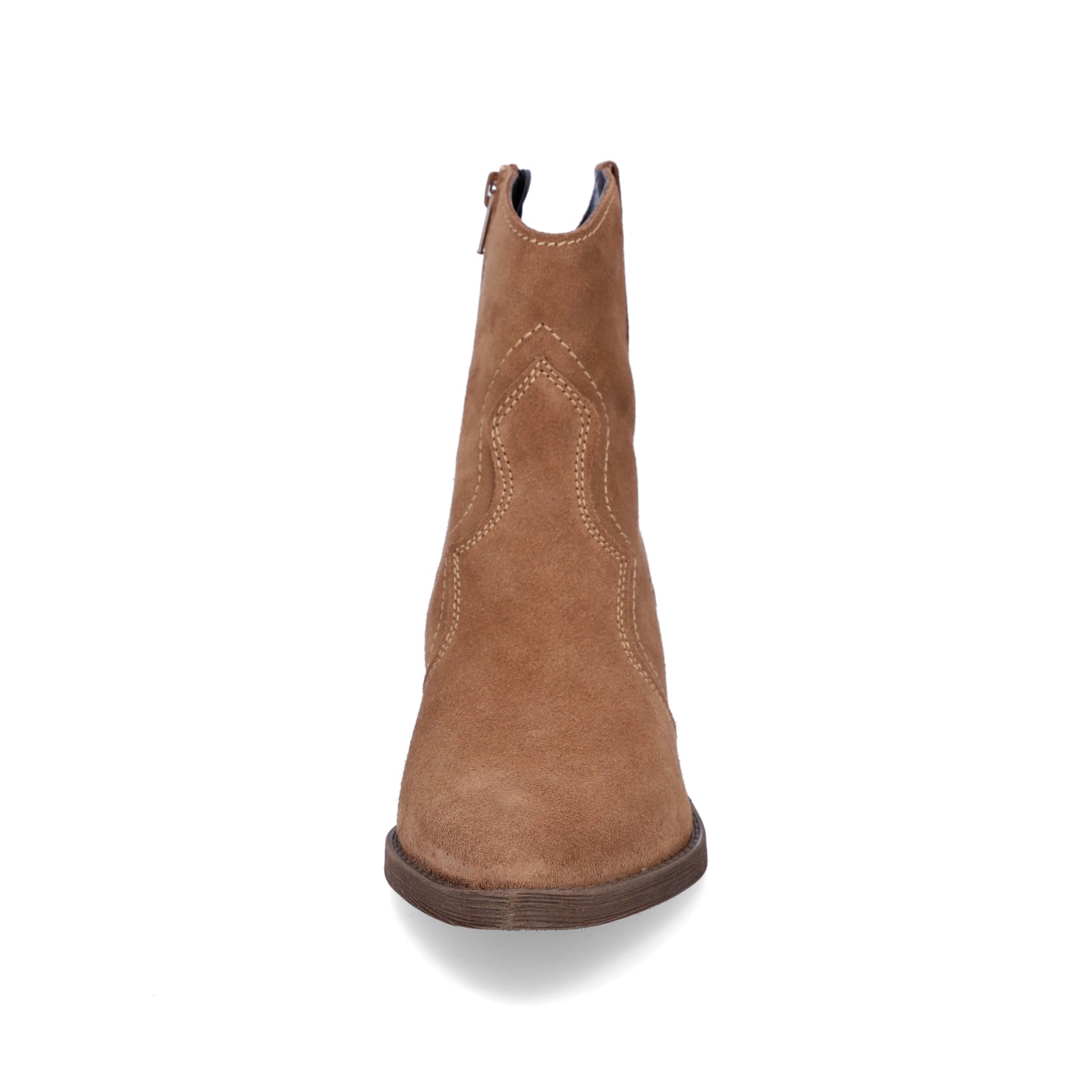 Tamaris Damen Leder Stiefelette braun