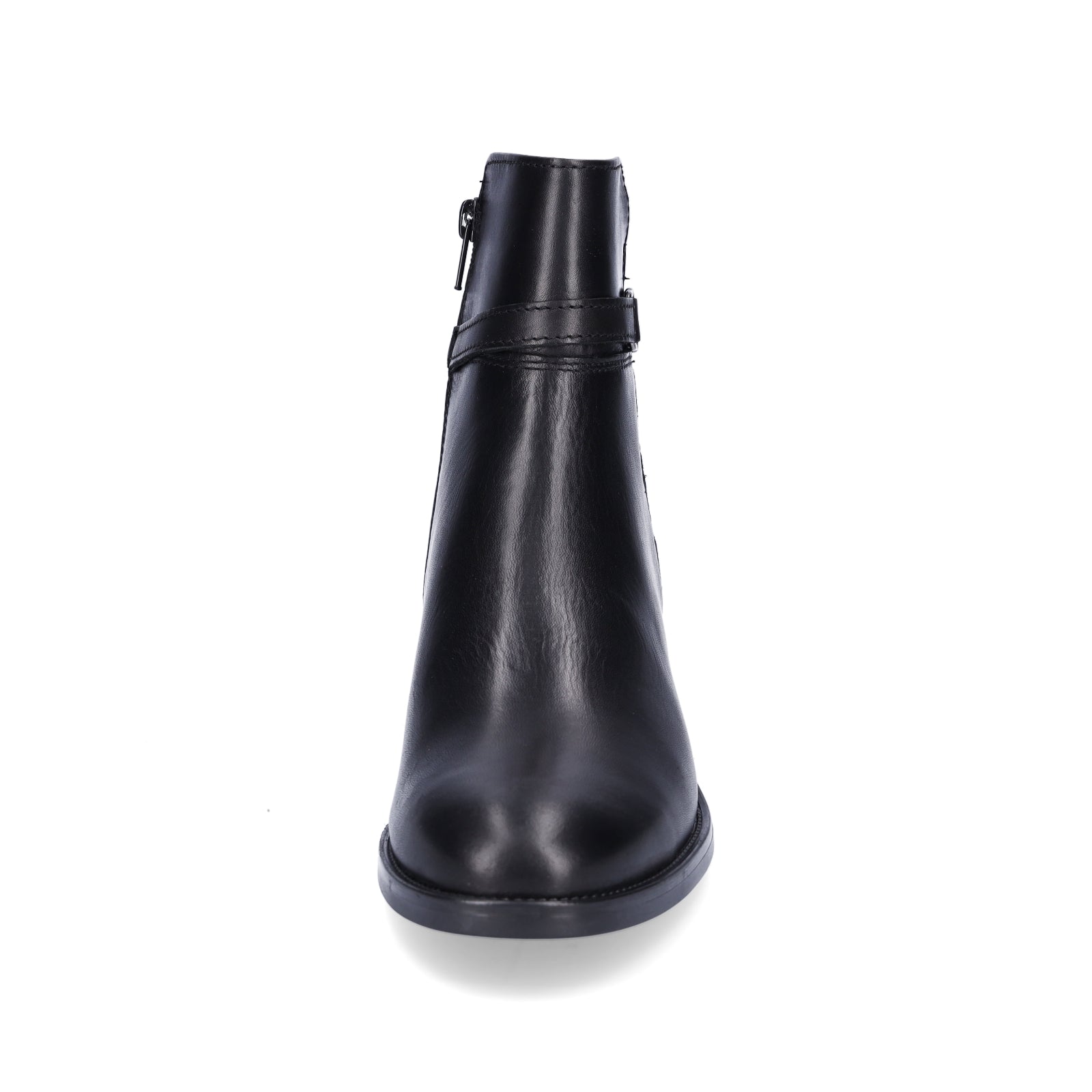 Tamaris Damen Leder Stiefelette schwarz
