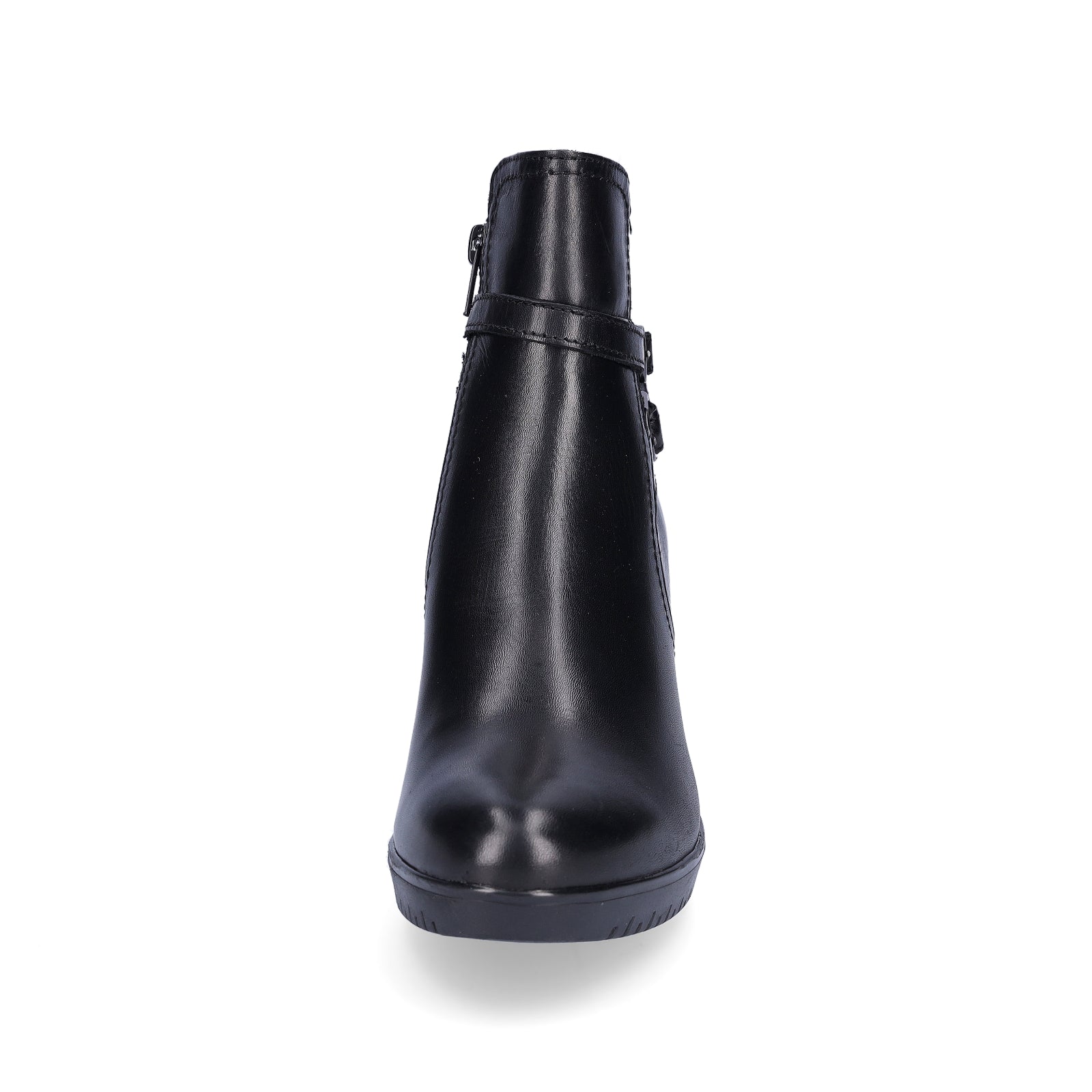 Tamaris Damen Leder Stiefelette schwarz