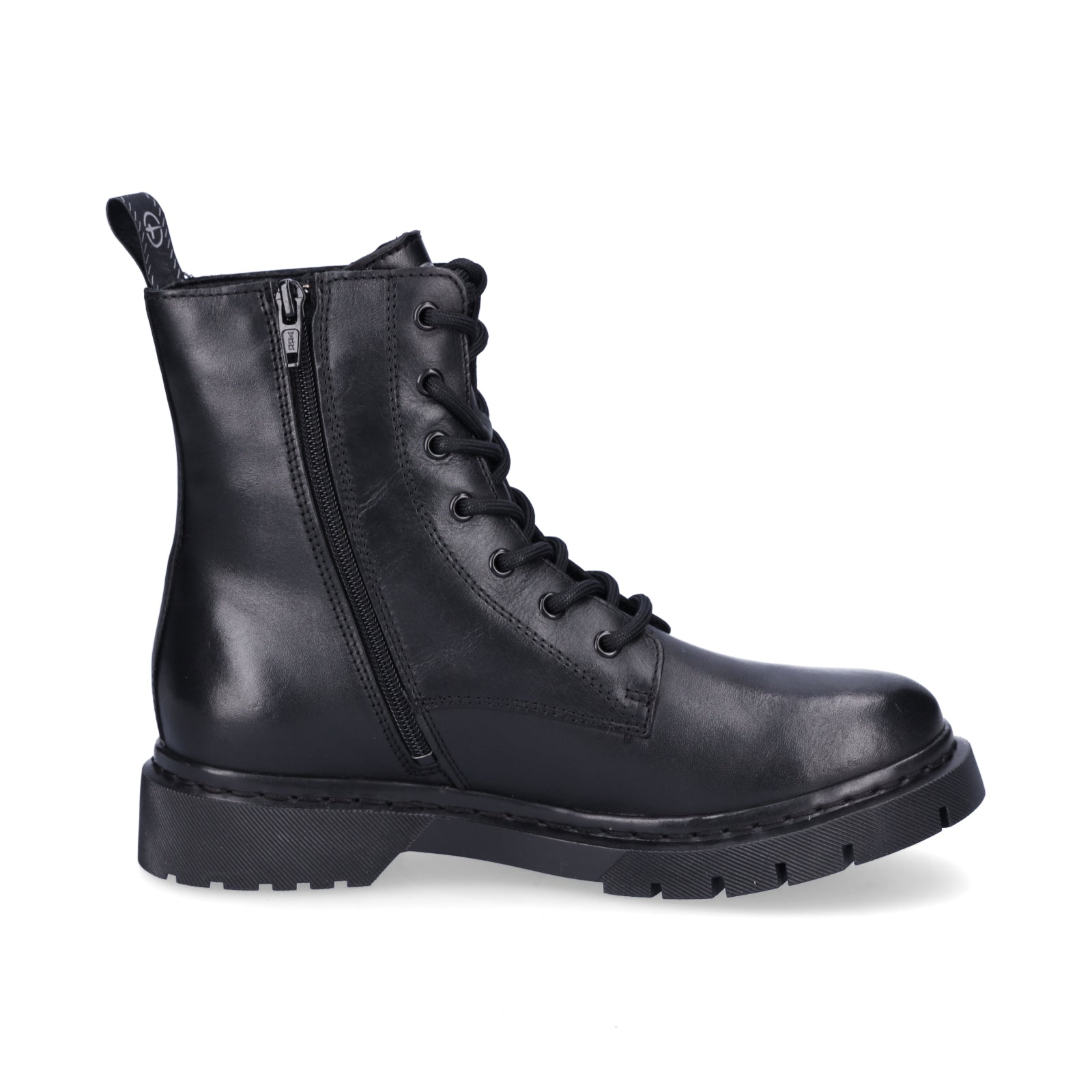 Tamaris Damen Schnürstiefelette schwarz
