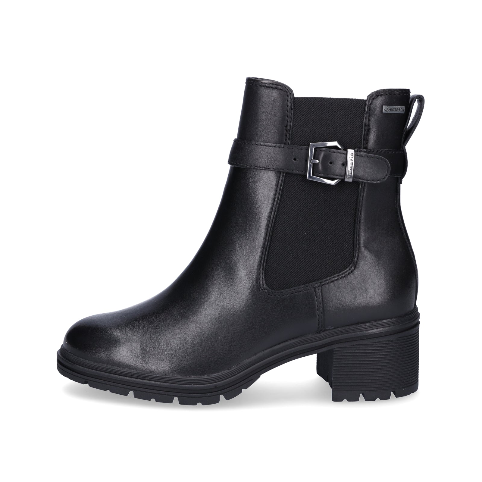 Tamaris Damen Chelsea Stiefelette schwarz