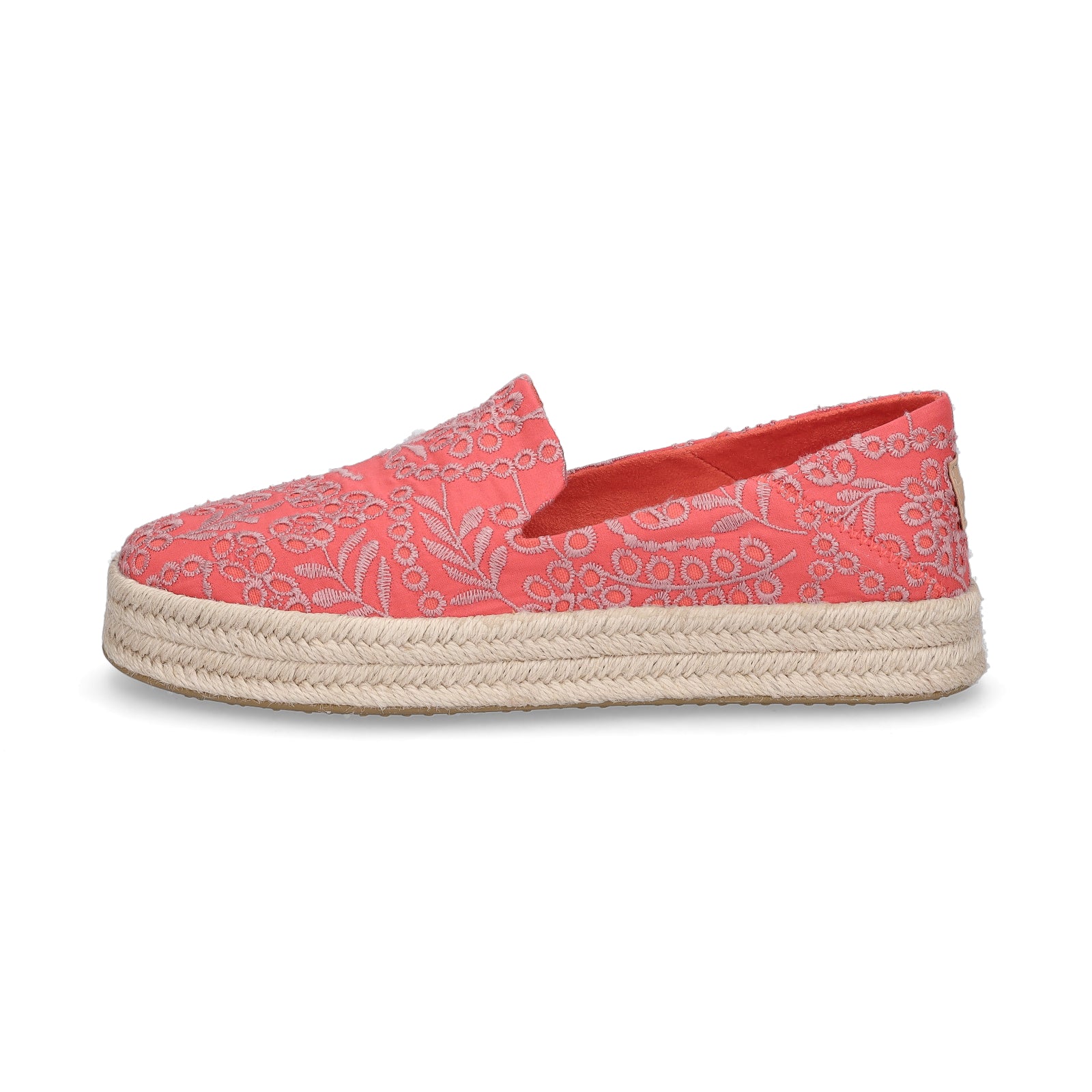 Toms women's espadrille Carolina red