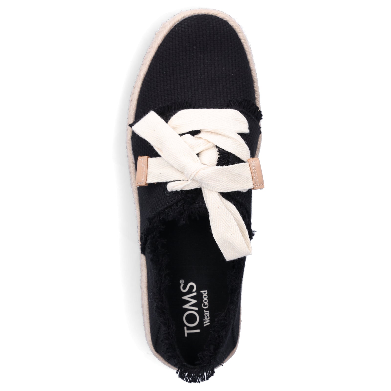 Toms Damen Schnürschuh Carolina Lace Up schwarz