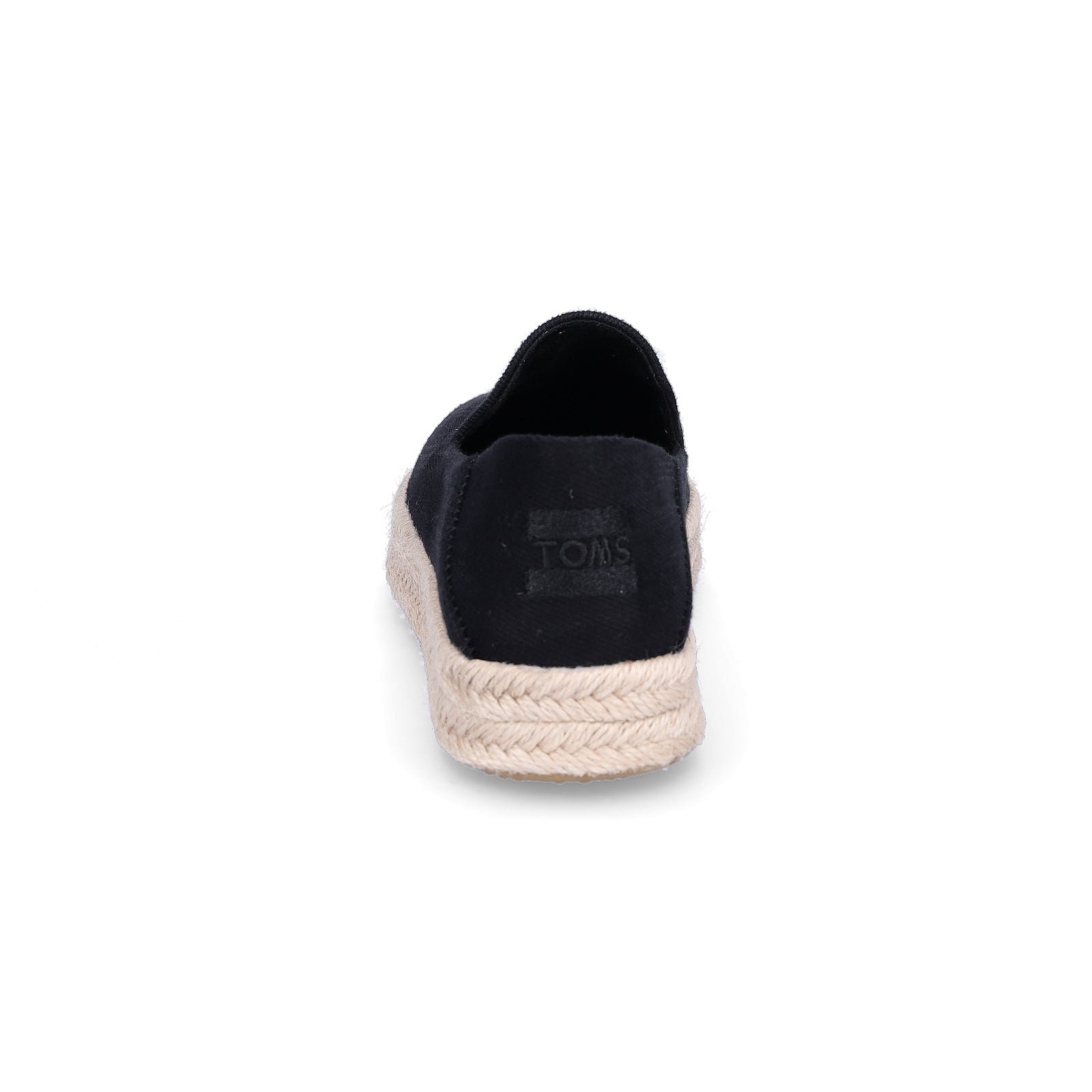 Toms Damen Espadrille Carolina schwarz