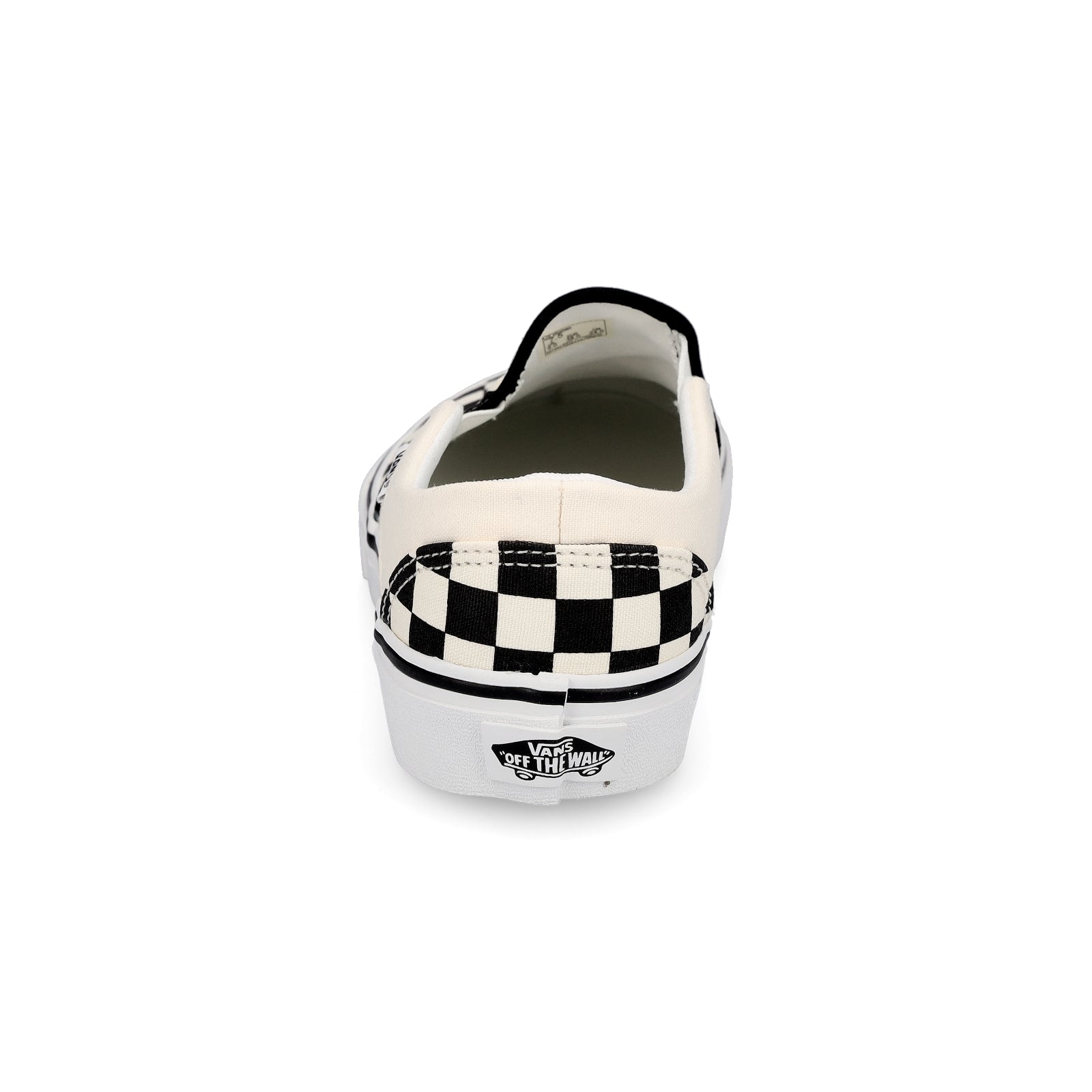 Vans women's slip-on Asher Checkerboard cream