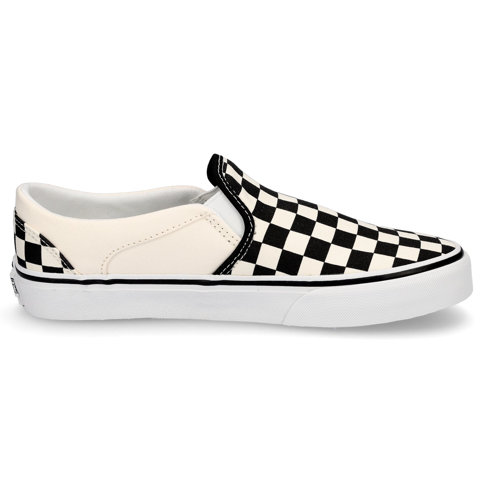 Vans women's slip-on Asher Checkerboard cream