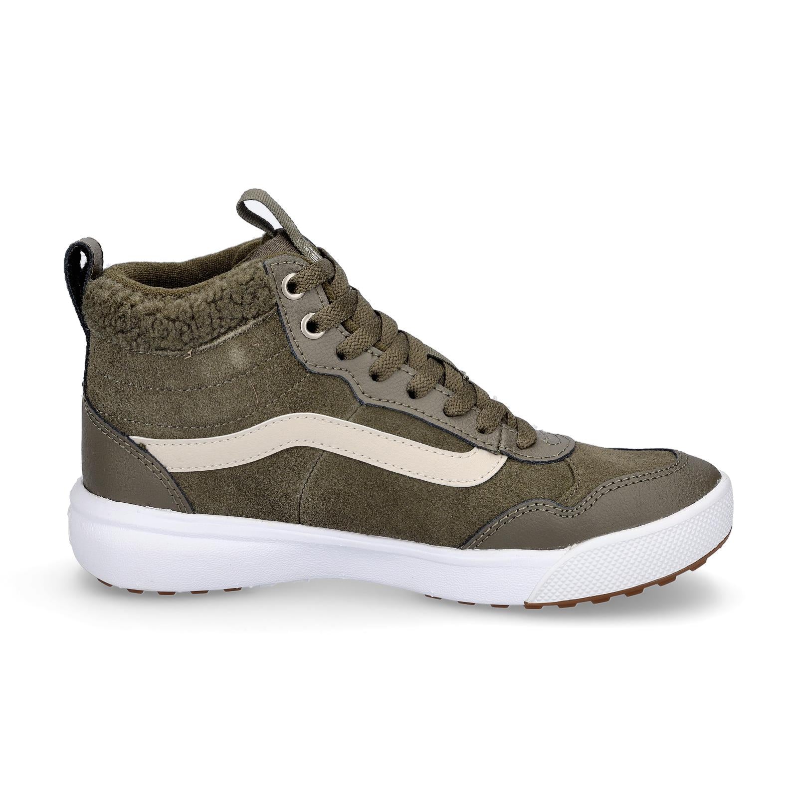 Vans women's high-top sneaker Range Exp Hi V green