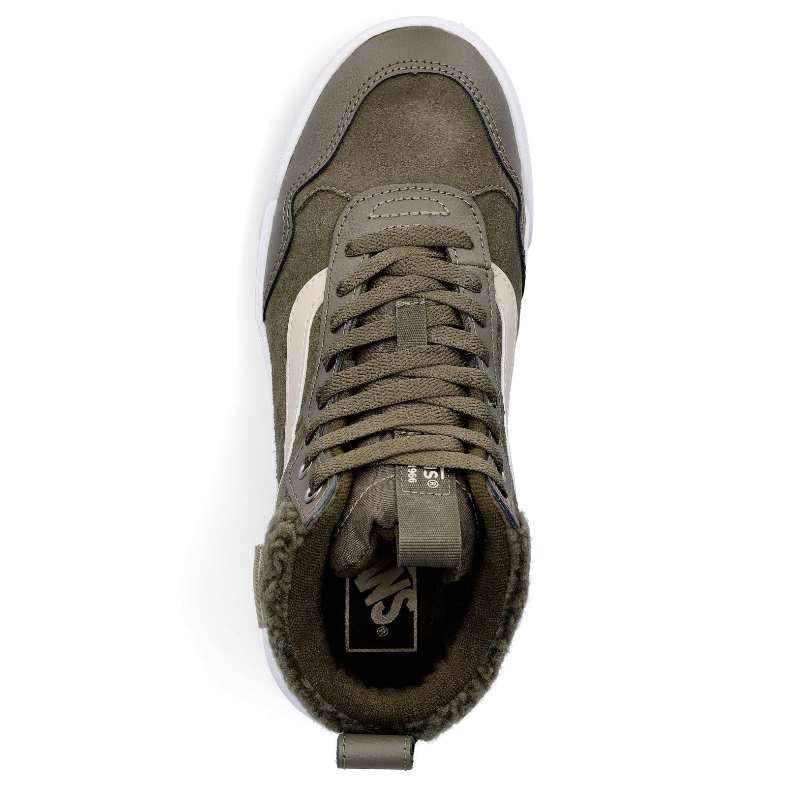 Vans women's high-top sneaker Range Exp Hi V green