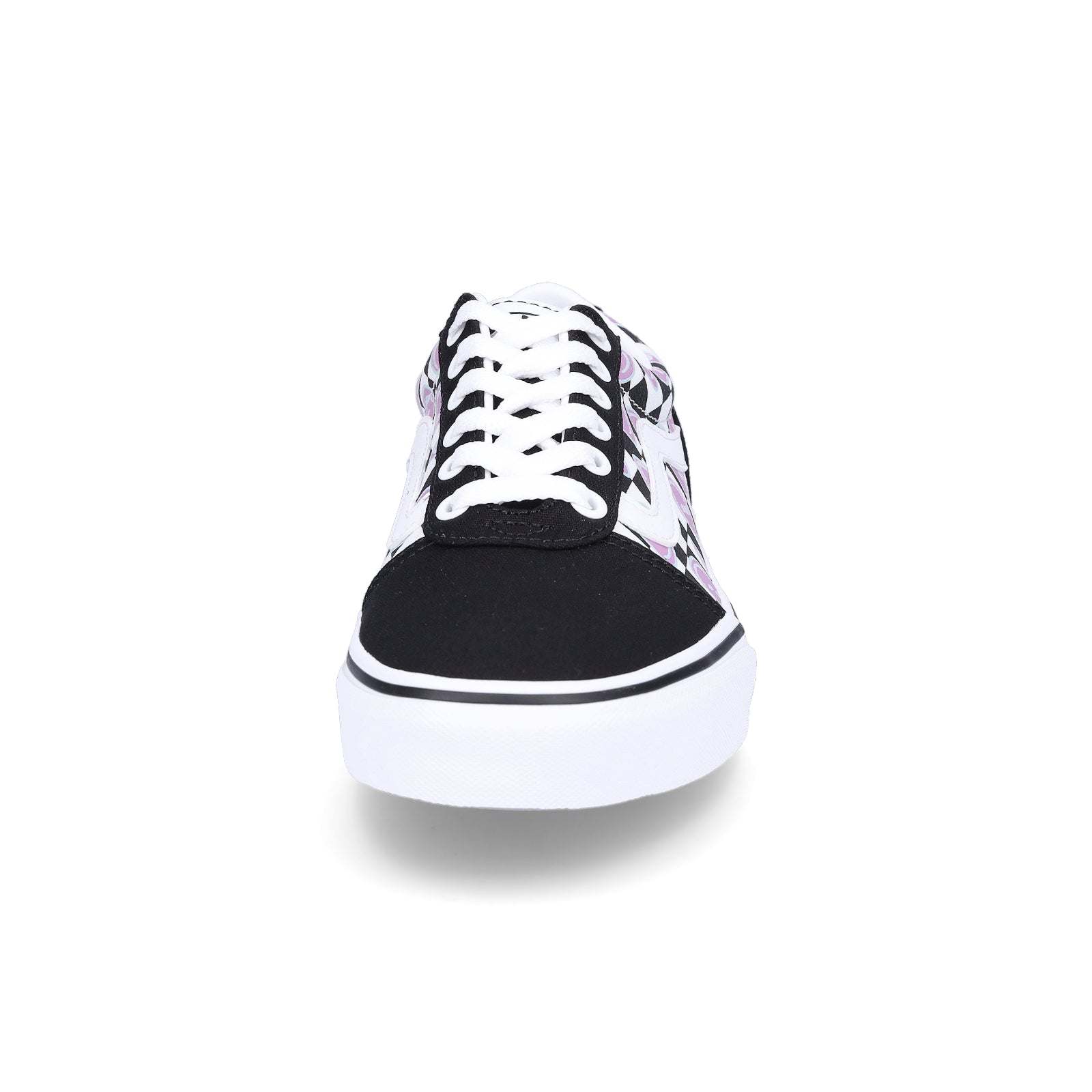 Vans women's Ward sneaker black smiley