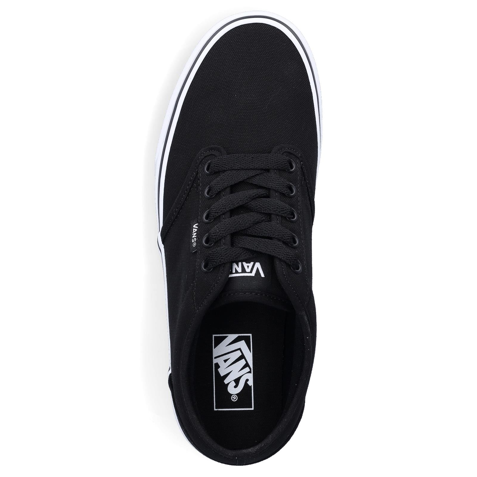 Vans men's canvas sneaker Atwood black
