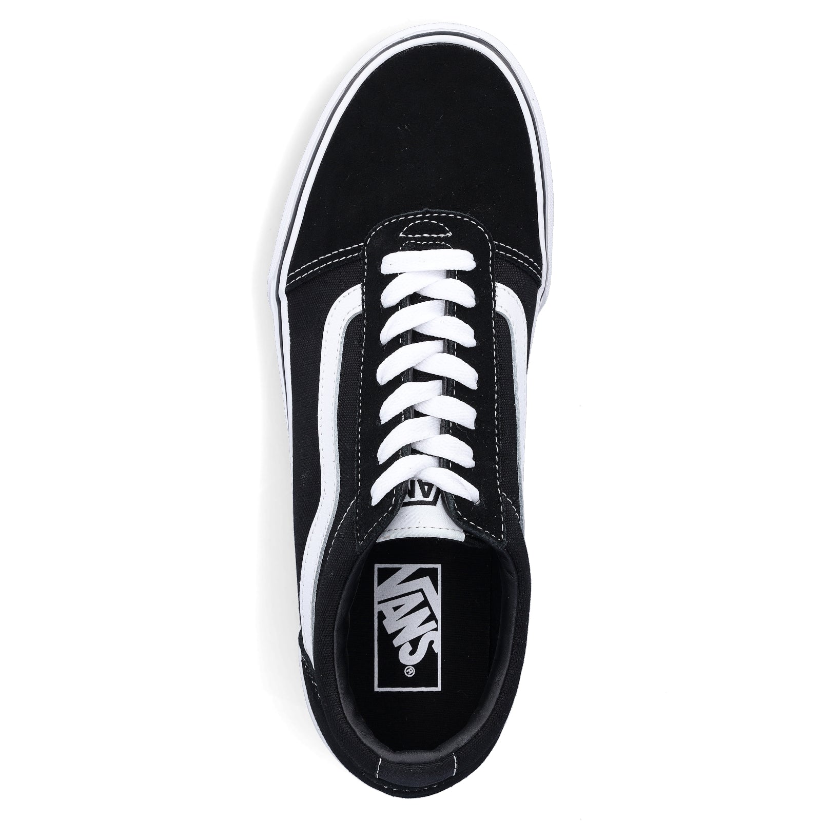 Vans Men's Sneaker Ward black white