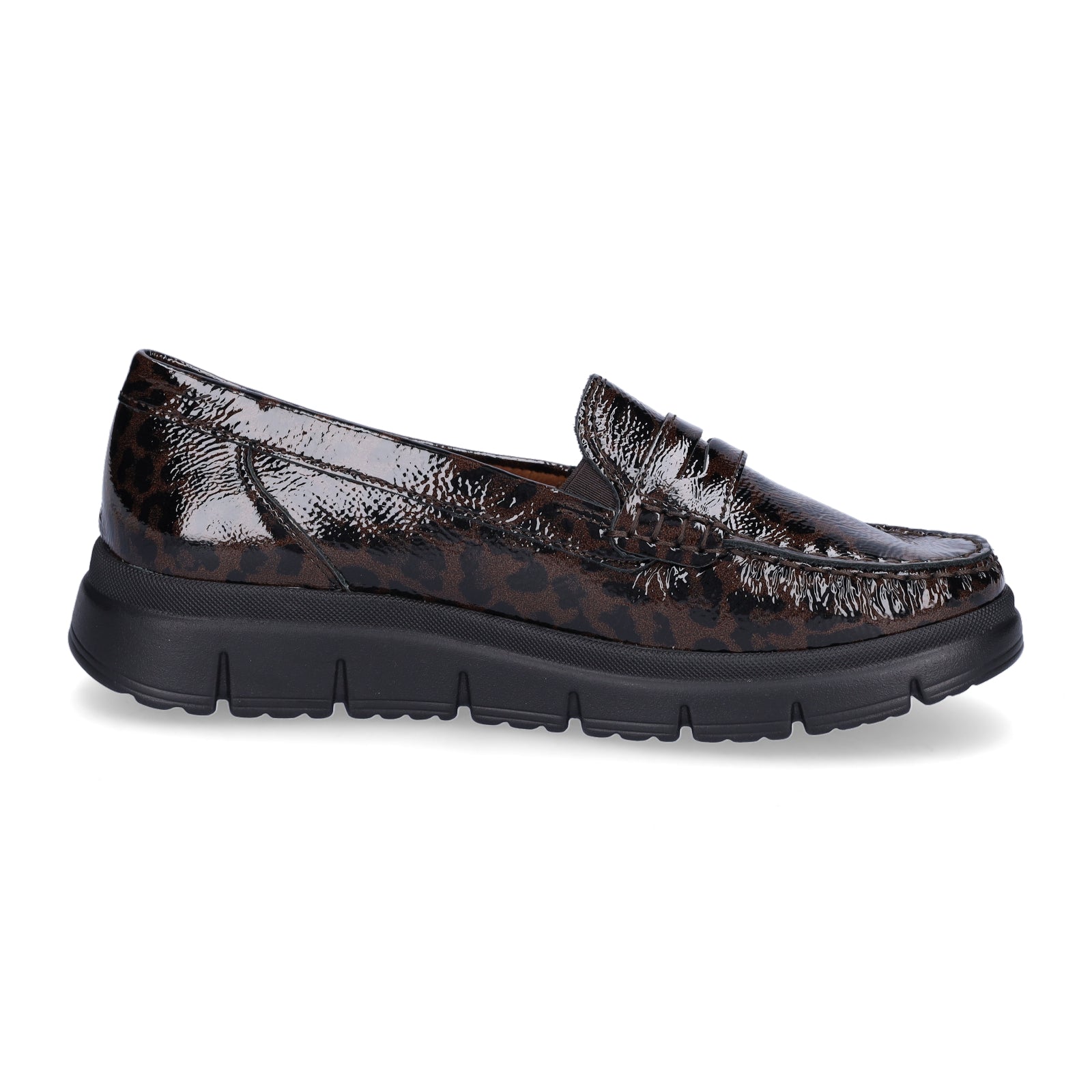 Waldläufer Damen Slipper Pina braun leo