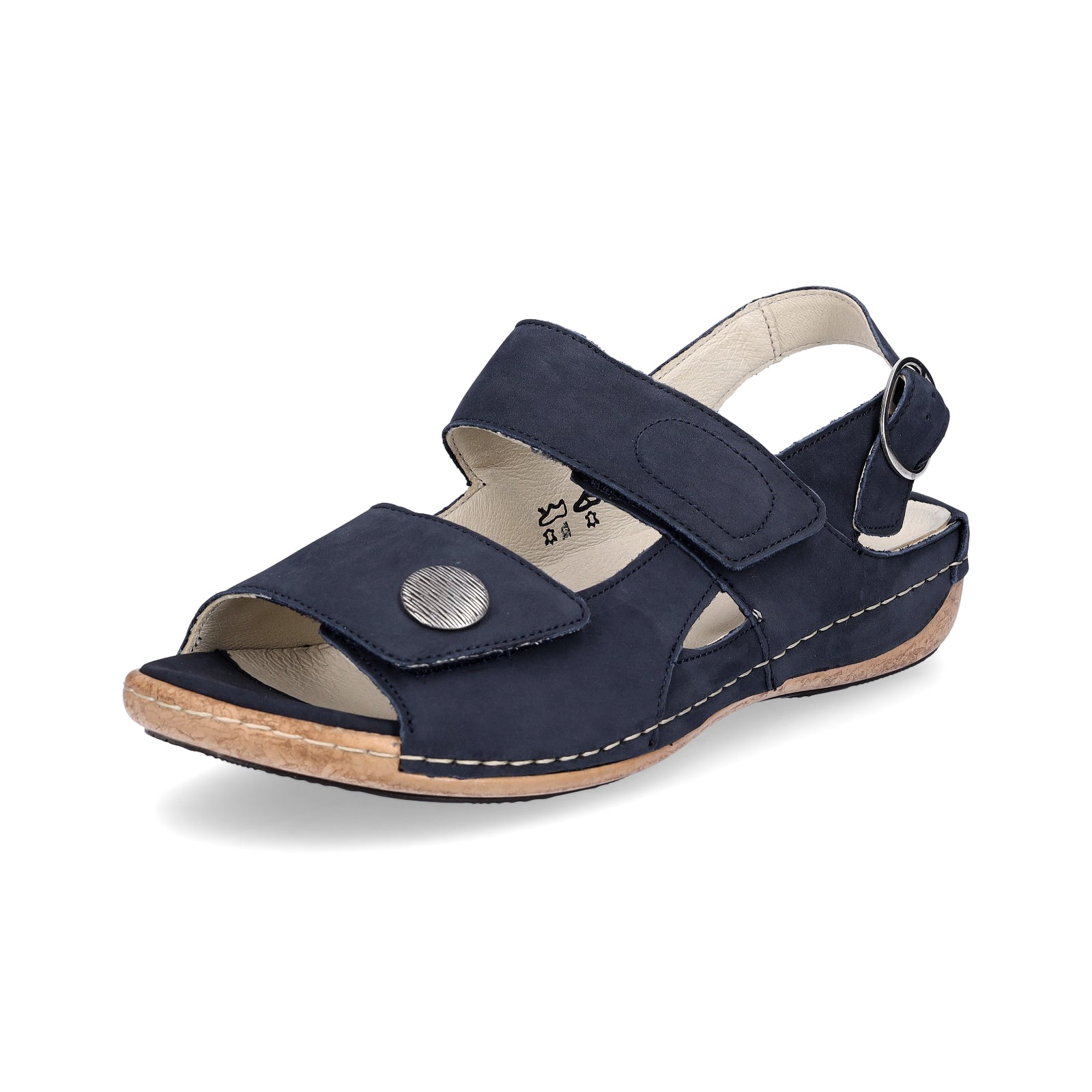 Waldläufer Damen Sandale Heliett marine blau